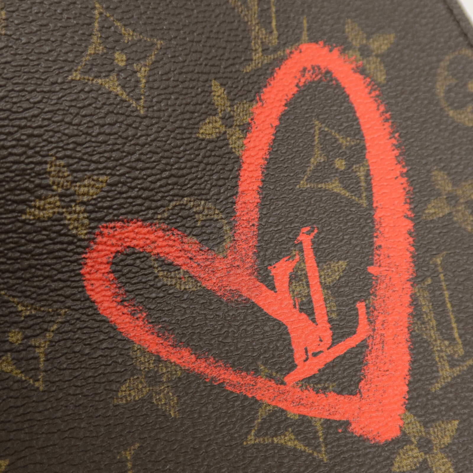 LOUIS VUITTON Monogram OnTheGo MM ""Fall in Love""手挽肩背兩用袋