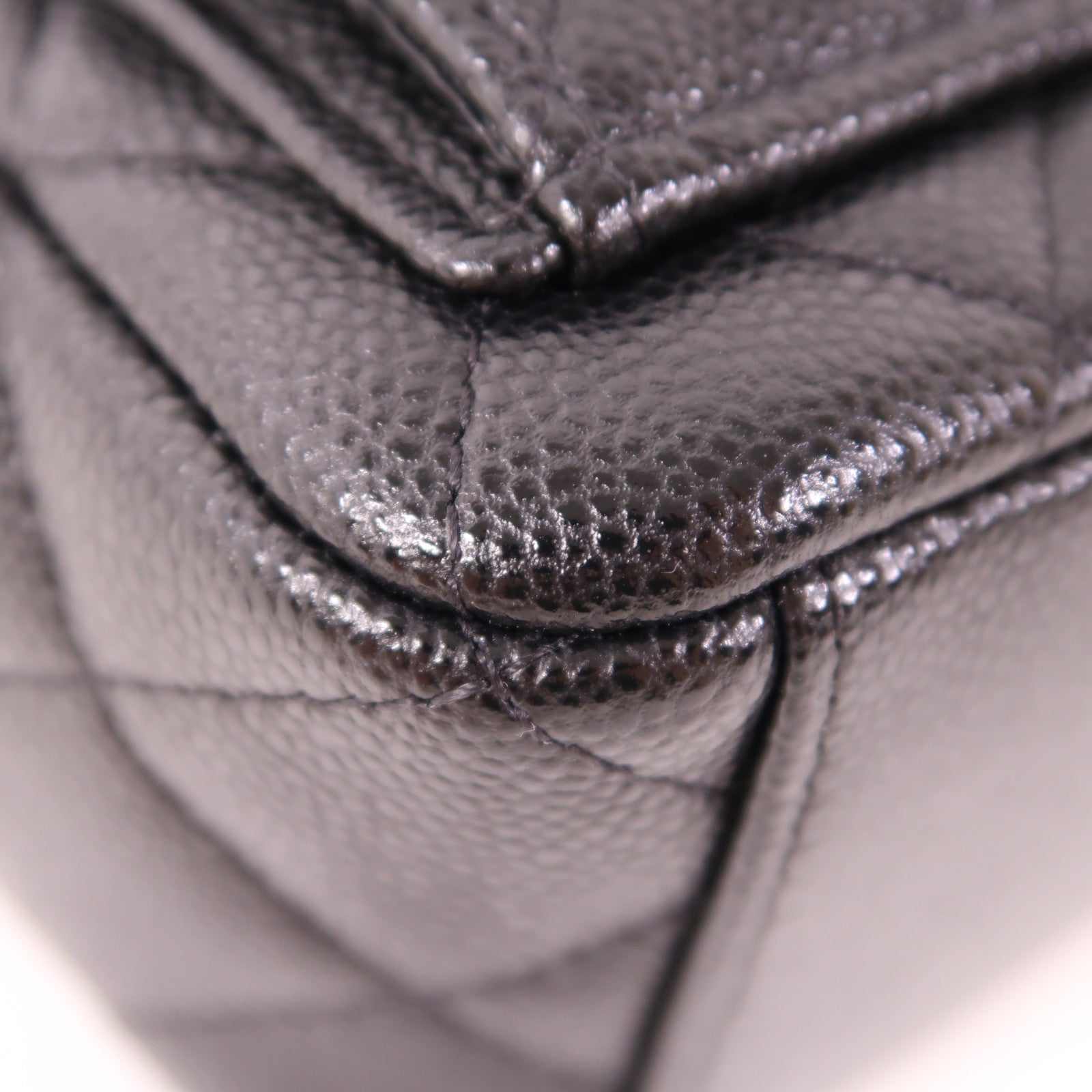 CHANEL 牛皮皮革Backpack金扣背包