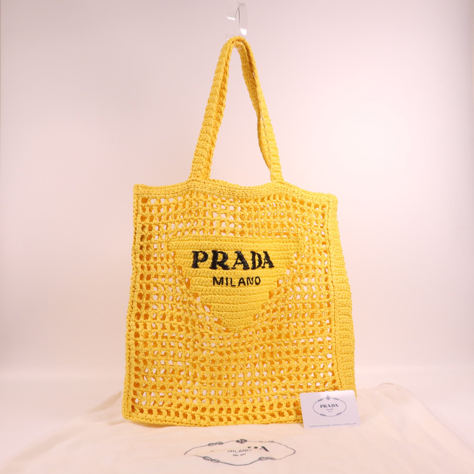 PRADA Raffia Shoulder Bag肩背袋