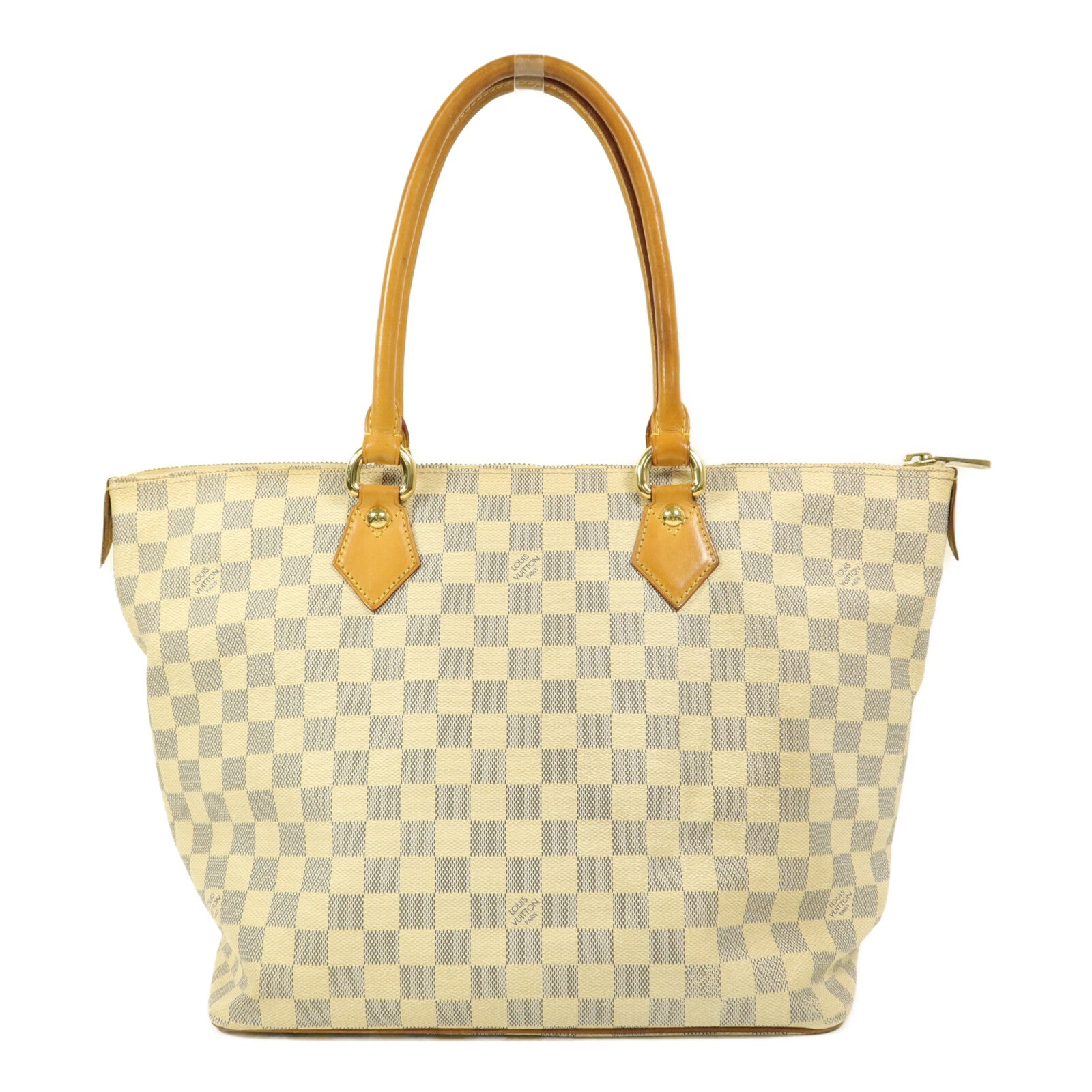 LOUIS VUITTON Damier Azur Saleya MM手挽袋
