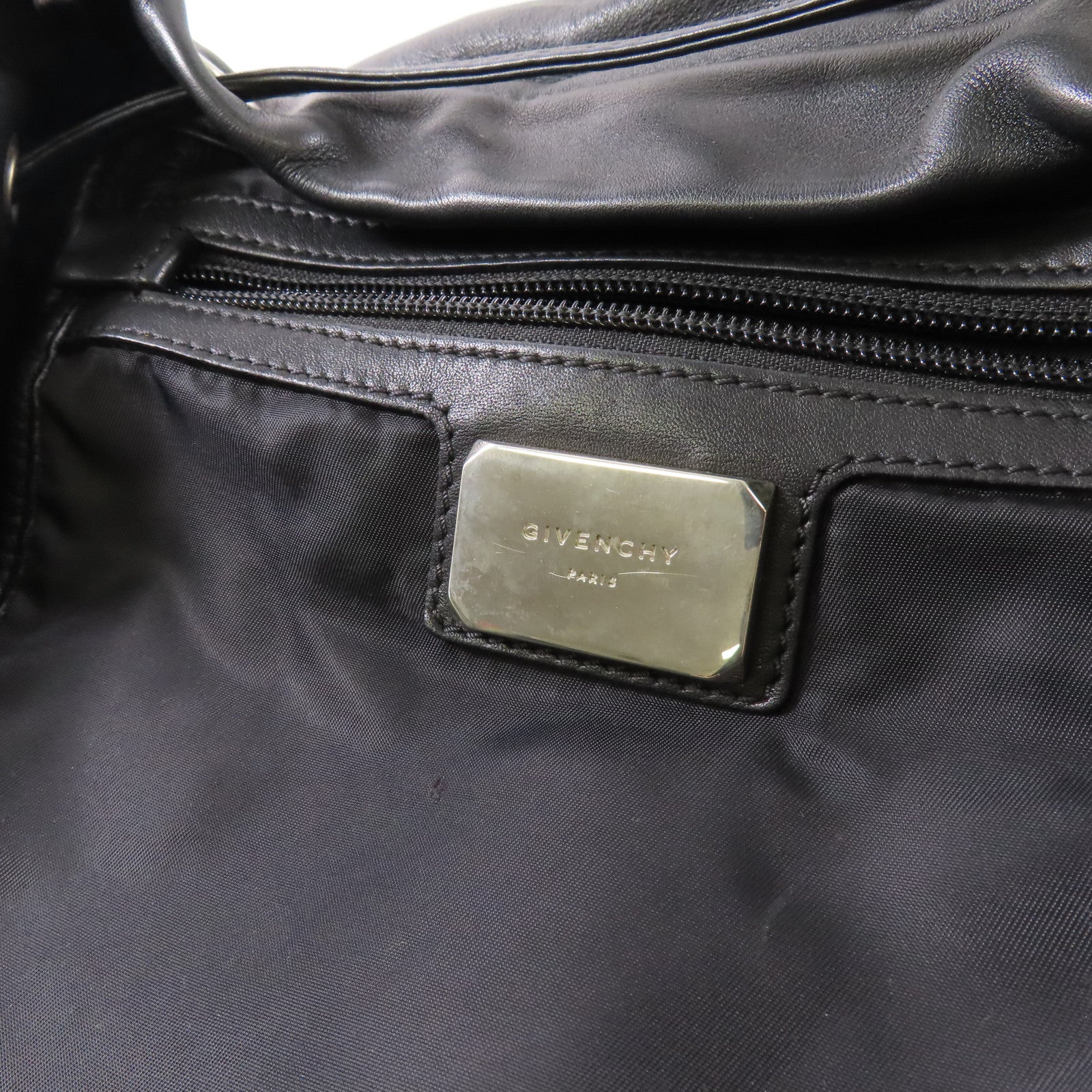 GIVENCHY 馬毛/牛皮皮革Backpack背包