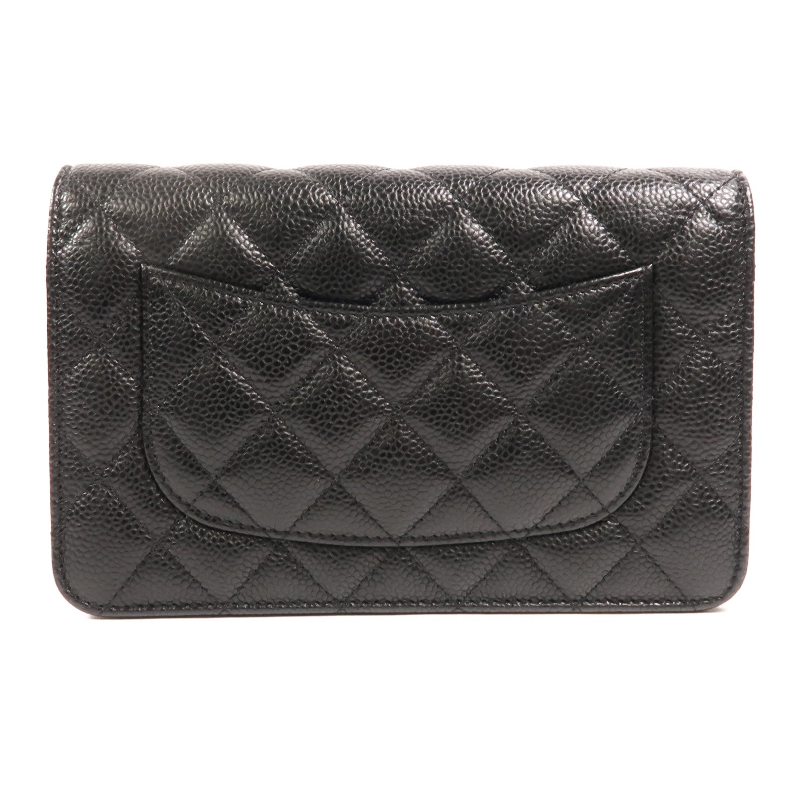 CHANEL 牛皮皮革WOC Wallet On Chain鏈帶肩背袋