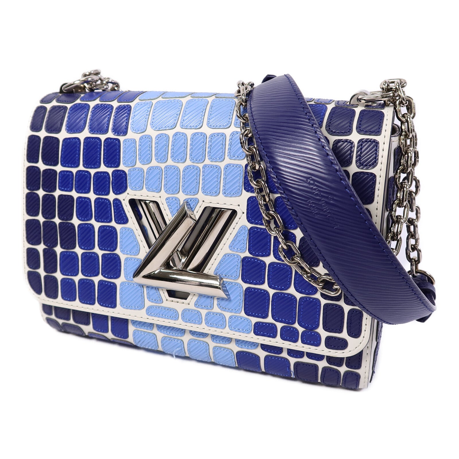 LOUIS VUITTON Epi Twist MM鏈帶肩背袋
