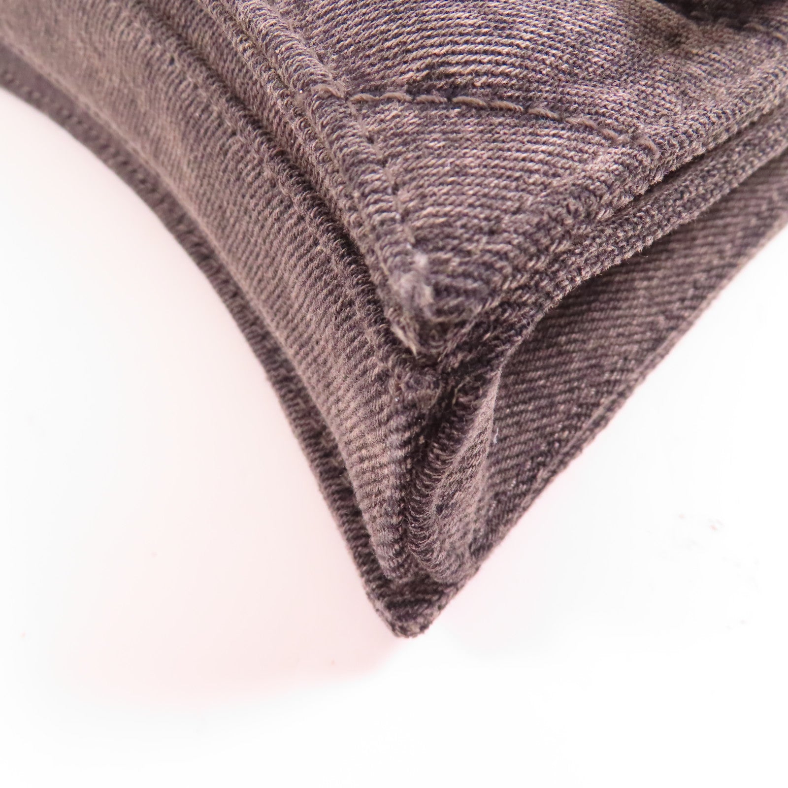 BALENCIAGA SHW Crush Chain Shoulder Bag Denim 736016 Black