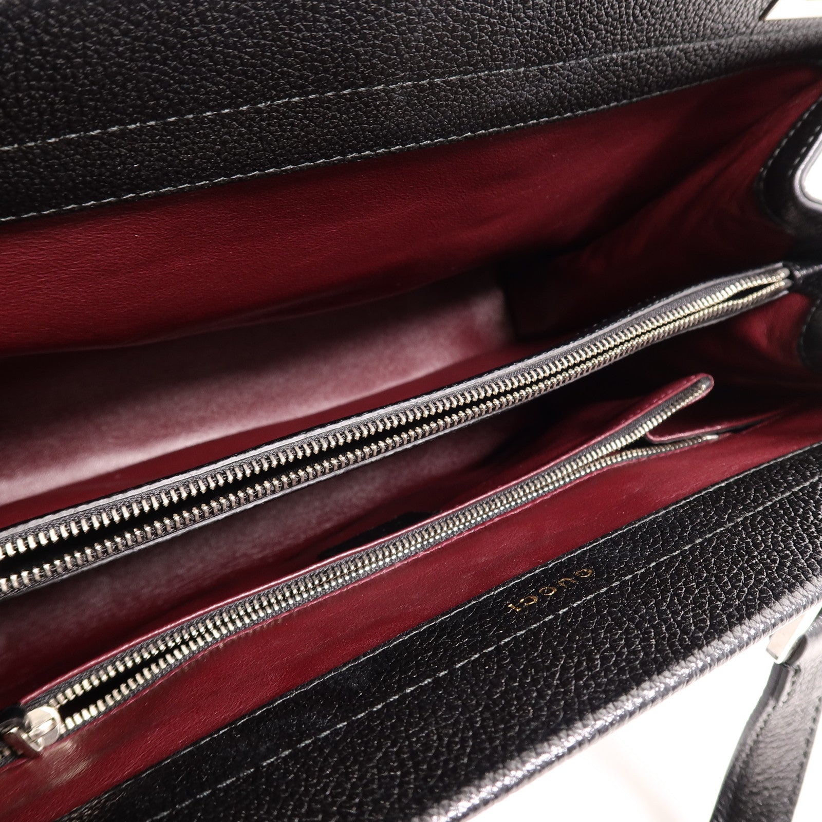GUCCI 牛皮皮革Zumi Top Handle Bag手挽肩背兩用袋