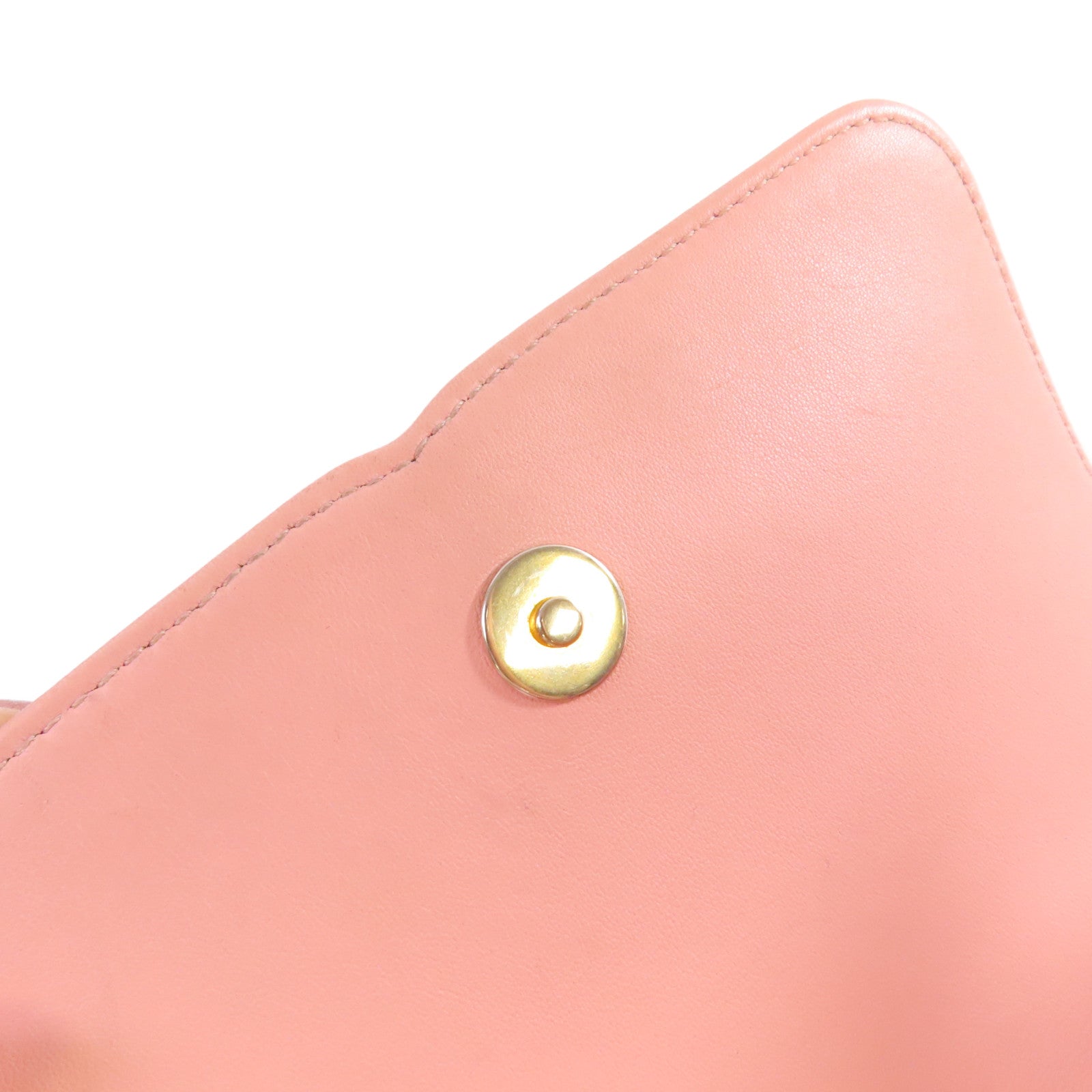 CHANEL 【激減優惠】菱格Caviar皮革Backpack金扣背包粉紅色