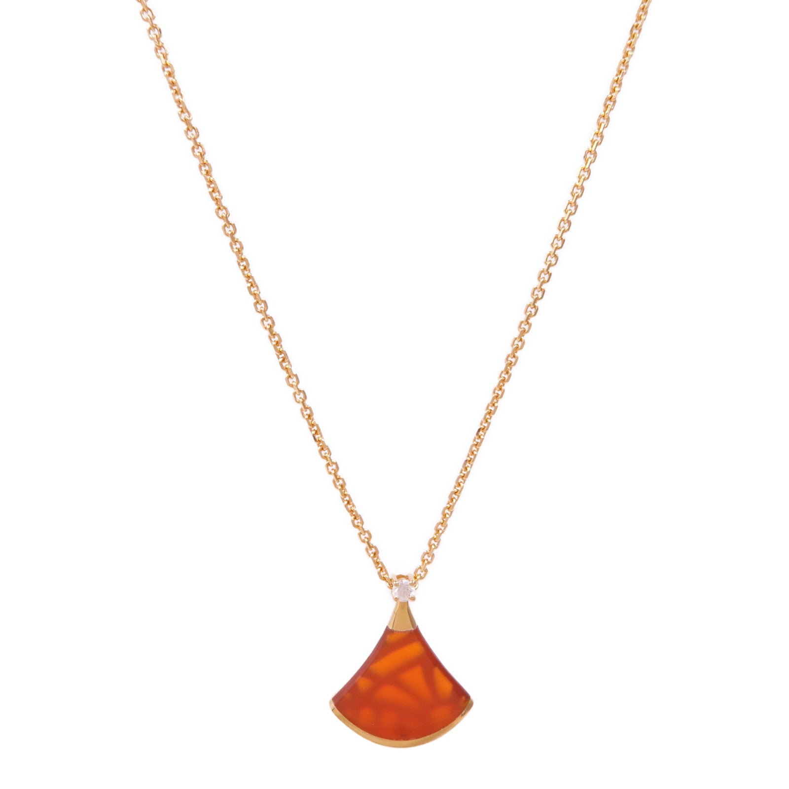 BVLGARI 18K玫瑰金Divas Dream Necklace項鍊