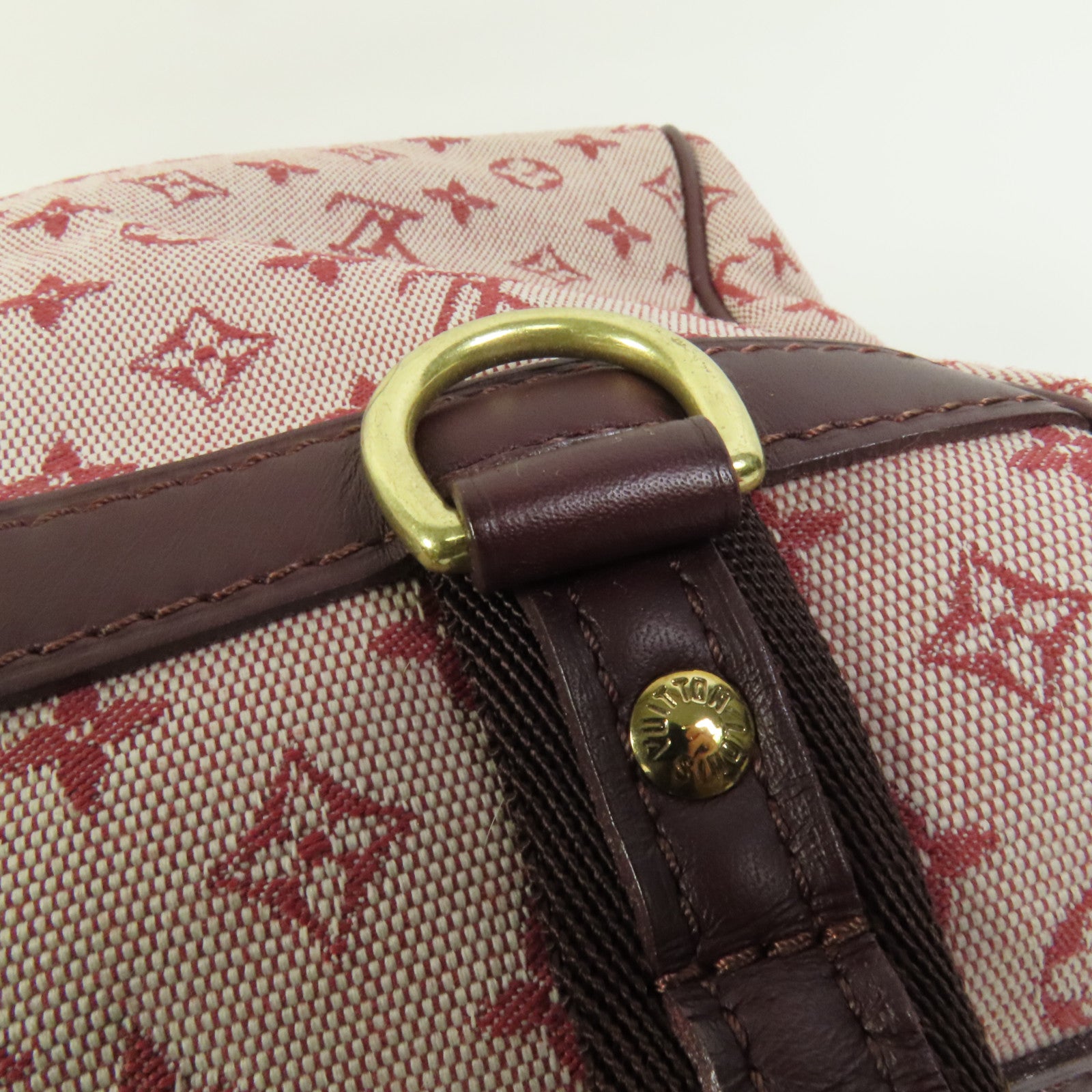 LOUIS VUITTON Monogram Mini Josephine PM金扣手挽袋