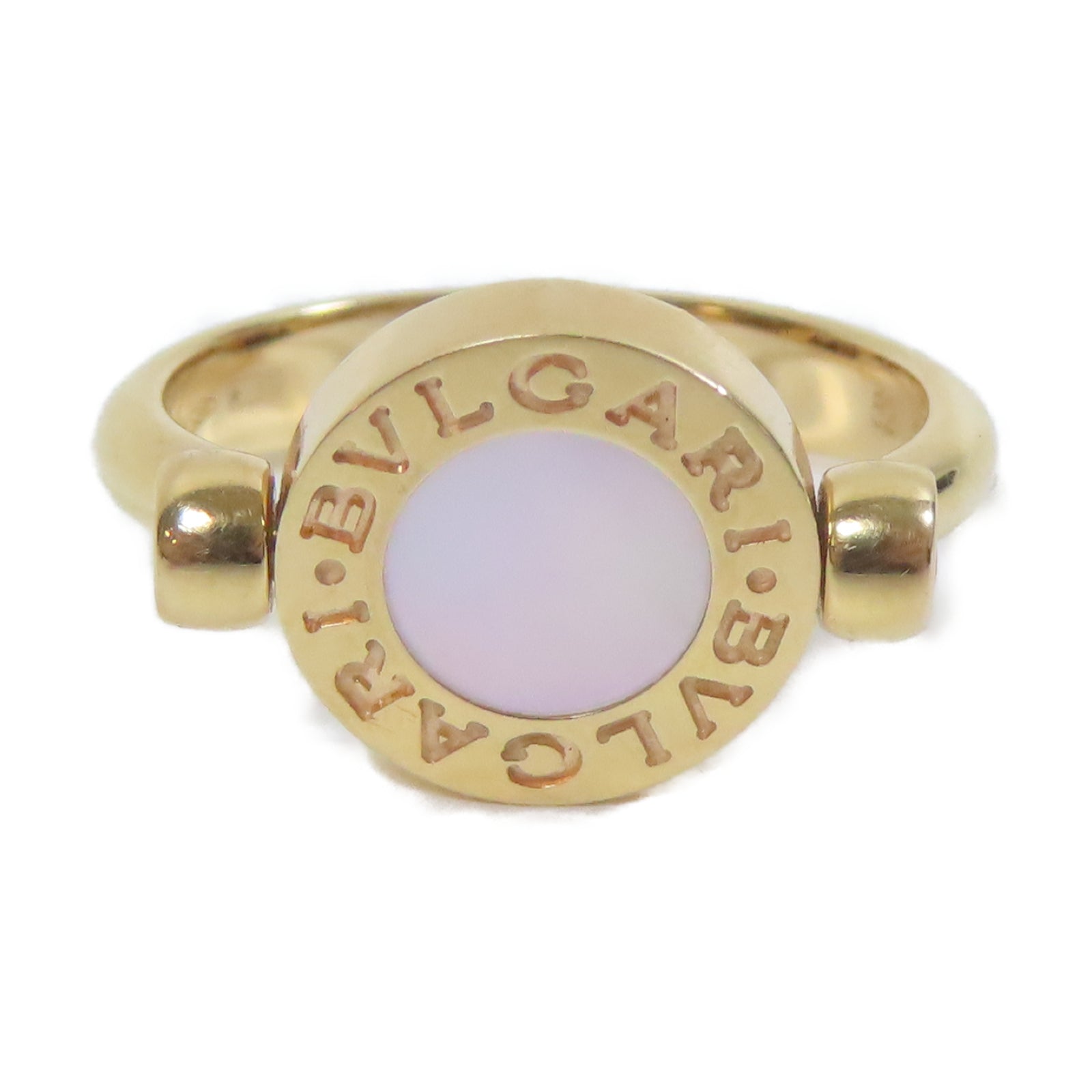 BVLGARI 【激減優惠】18K玫瑰金Flip Ring戒指#52/US#6