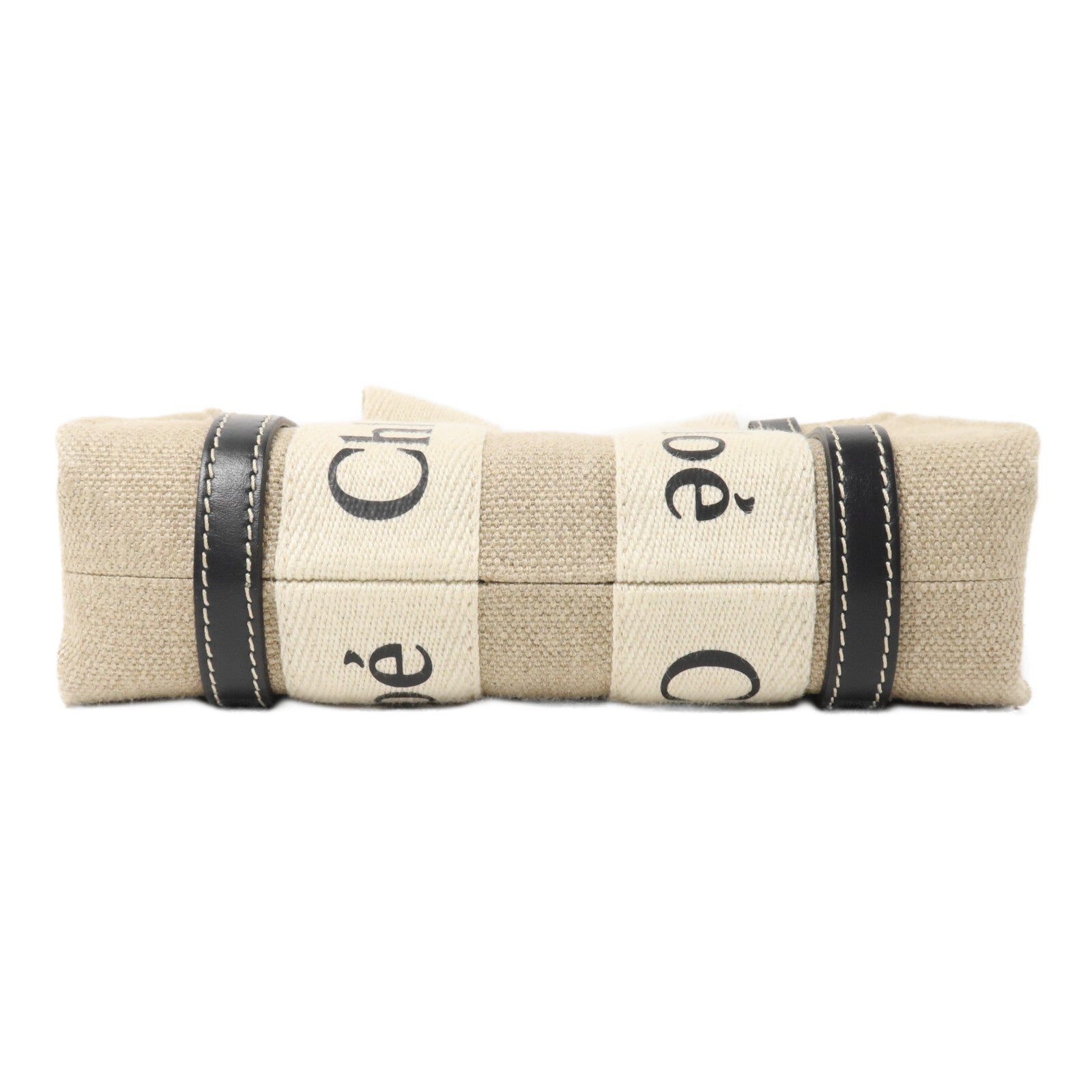Chloe 帆布Woody Nano Tote手挽肩背兩用袋