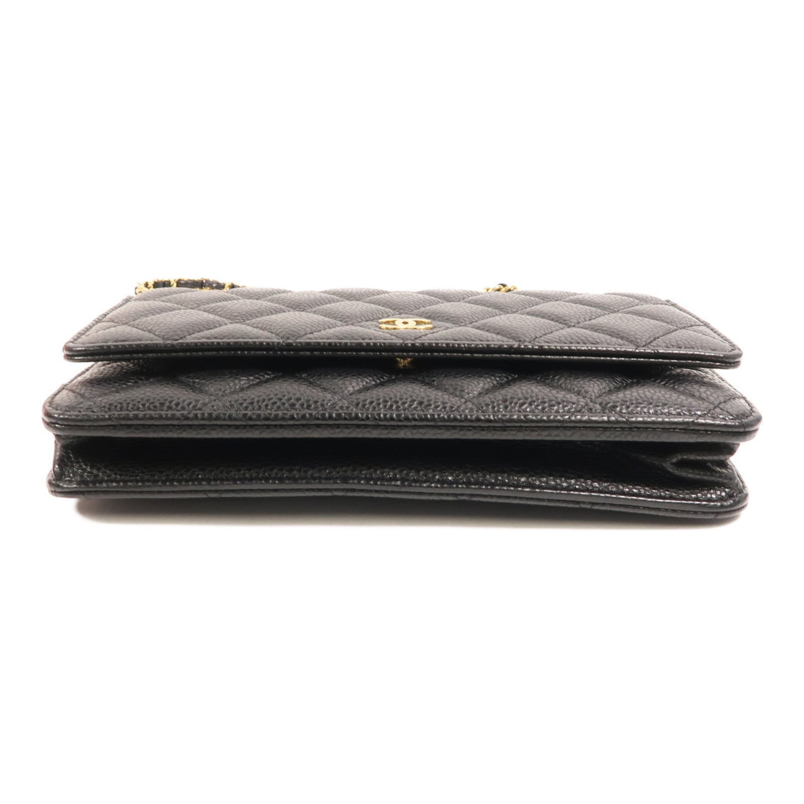 CHANEL 牛皮皮革WOC Wallet On Chain鏈帶肩背袋