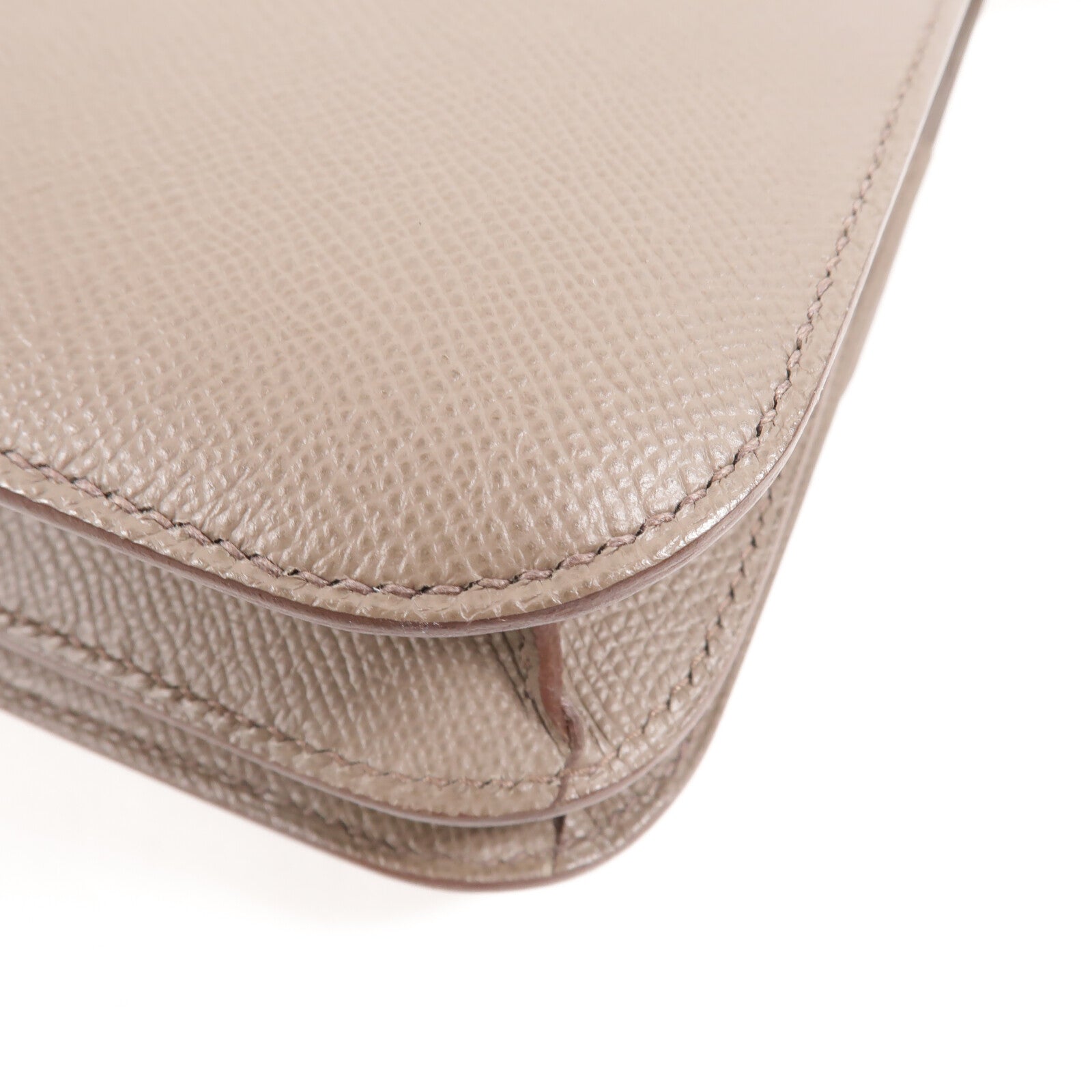 HERMES Epsom皮革Constance 24肩背袋Etain
