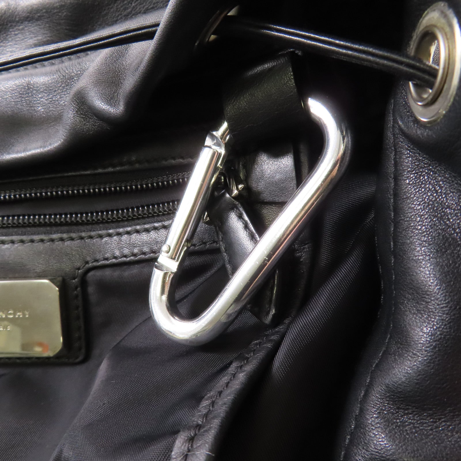 GIVENCHY 馬毛/牛皮皮革Backpack背包