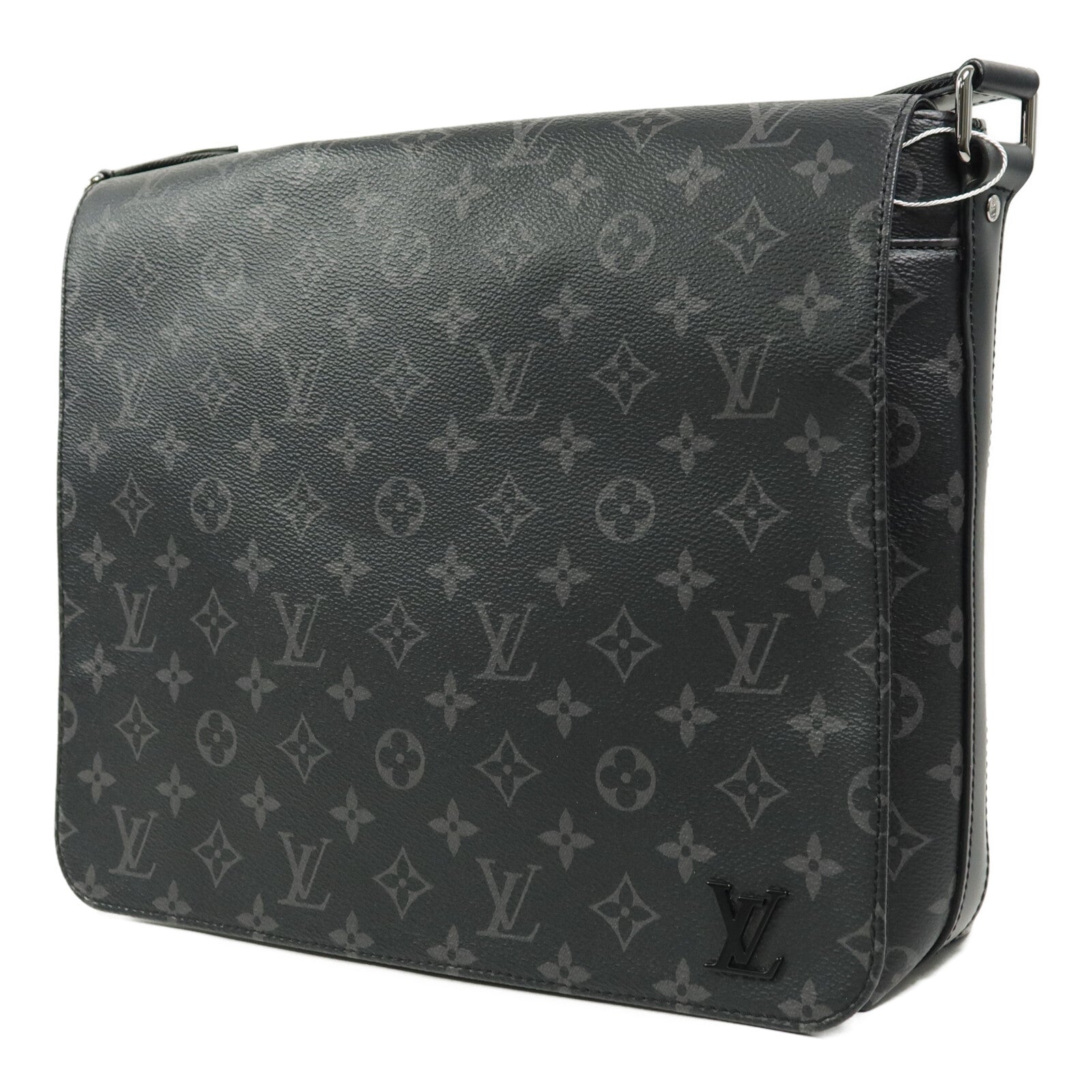 LOUIS VUITTON Monogram Eclipse District MM NM肩背袋