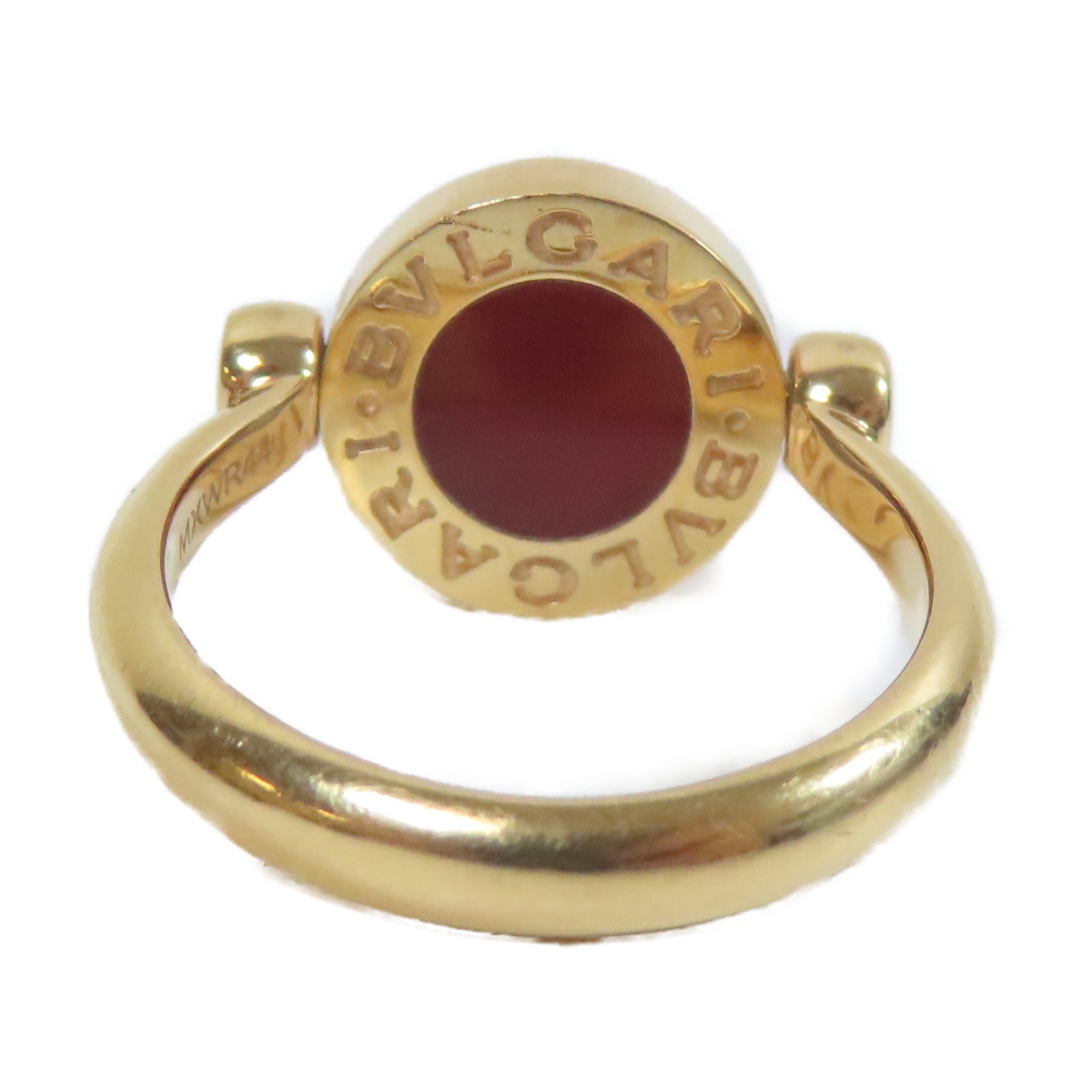 BVLGARI 【激減優惠】18K玫瑰金Flip Ring戒指#52/US#6
