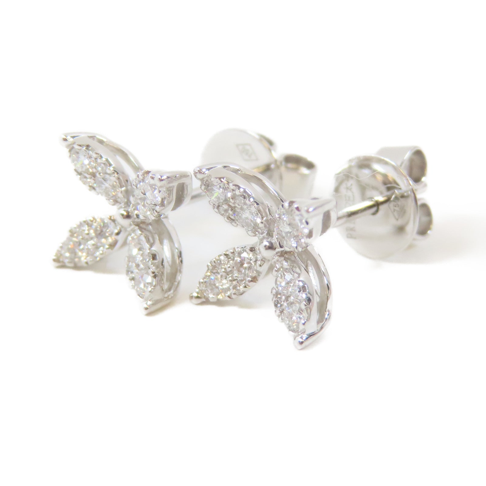 JEWELRY 18K白金Diamond Earring 0.38ct鑽石耳環