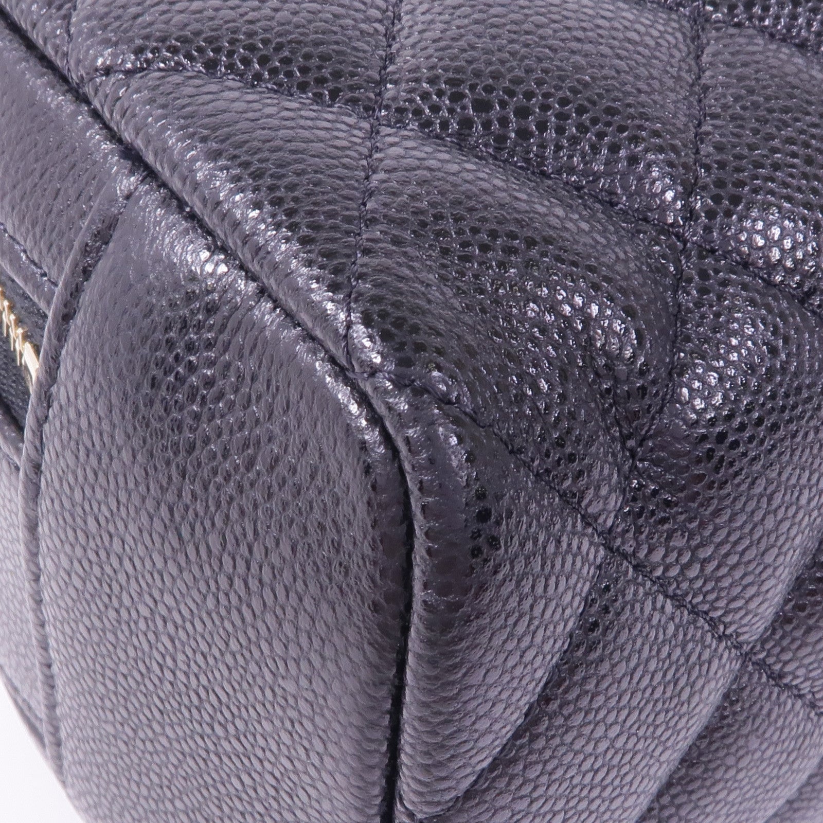 CHANEL 牛皮皮革Pouch金扣手拿包