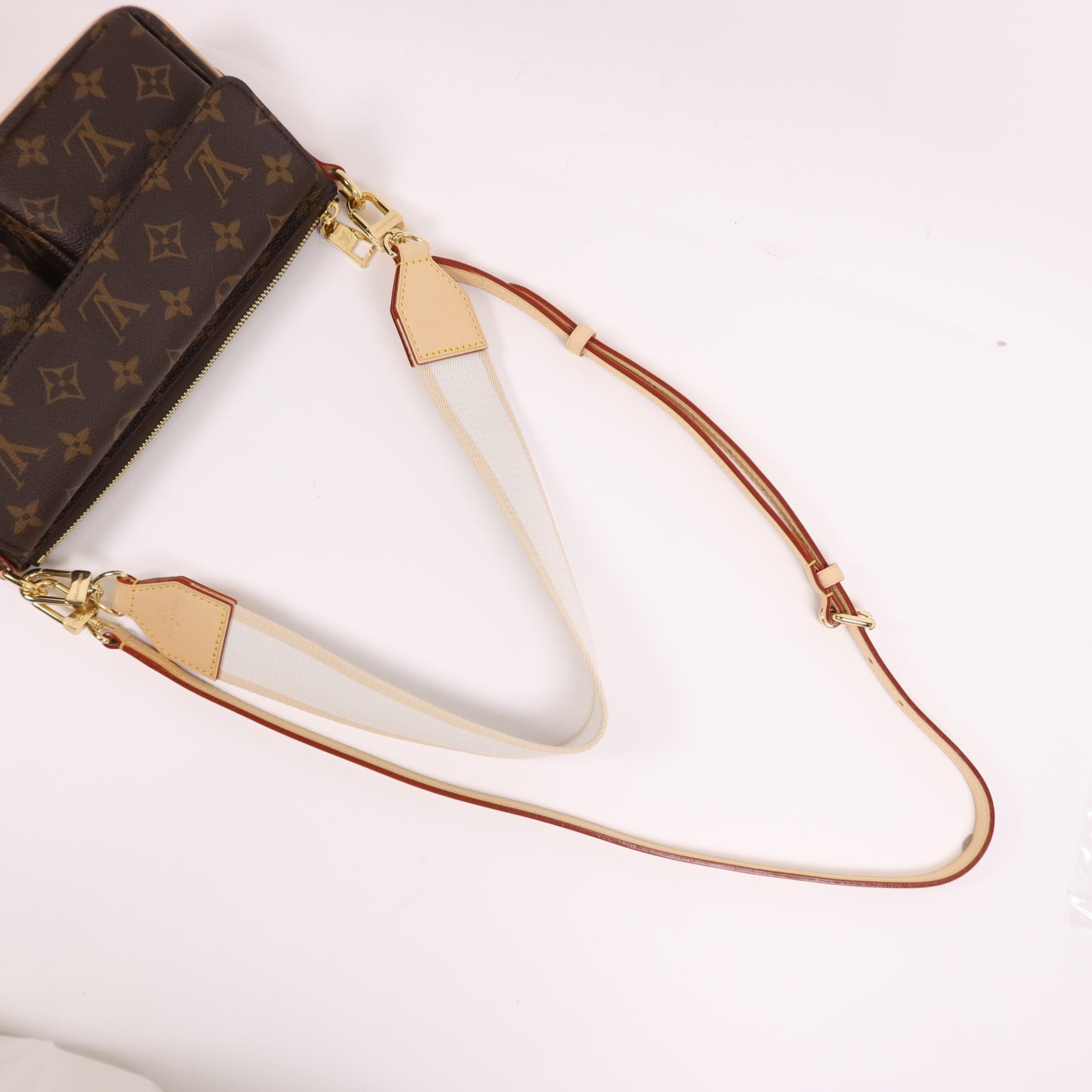 LOUIS VUITTON Monogram 2 way Shoulder Bag金扣手挽肩背兩用袋