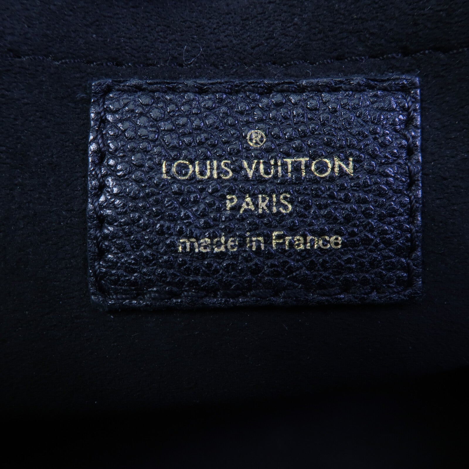 LOUIS VUITTON Monogram Empreinte Vavin BB鏈帶肩背袋