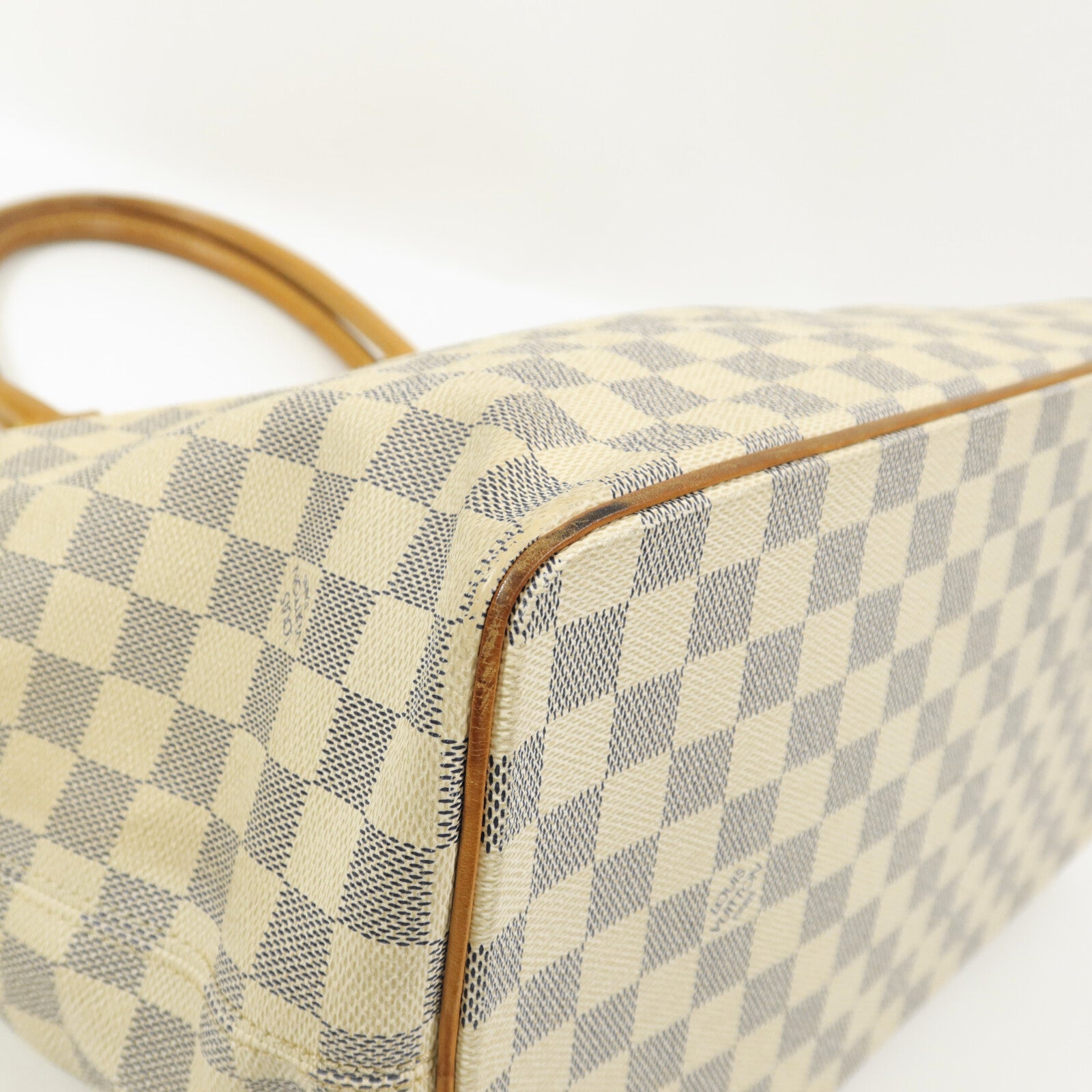 LOUIS VUITTON Damier Azur Saleya MM手挽袋