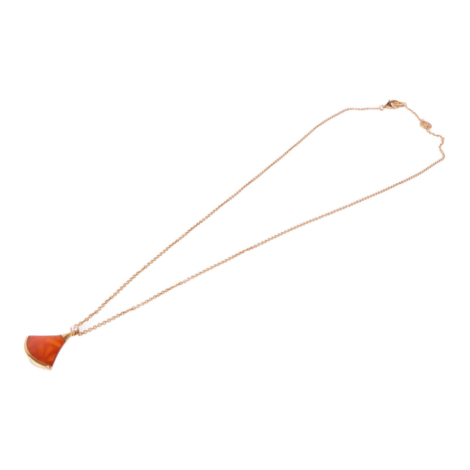 BVLGARI 18K玫瑰金Divas Dream Necklace項鍊
