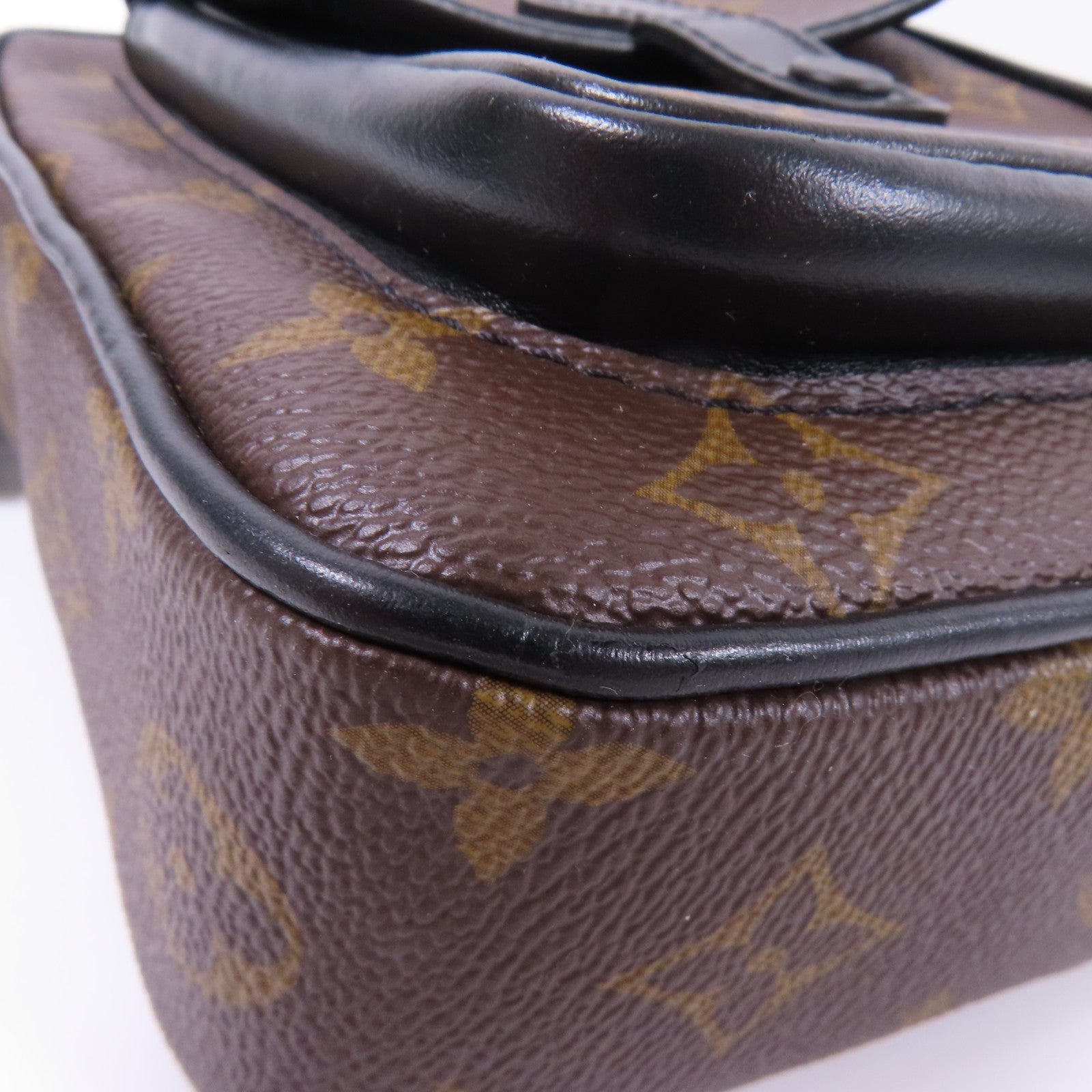 LOUIS VUITTON Monogram Macassar Christopher Wearable Wallet肩背袋