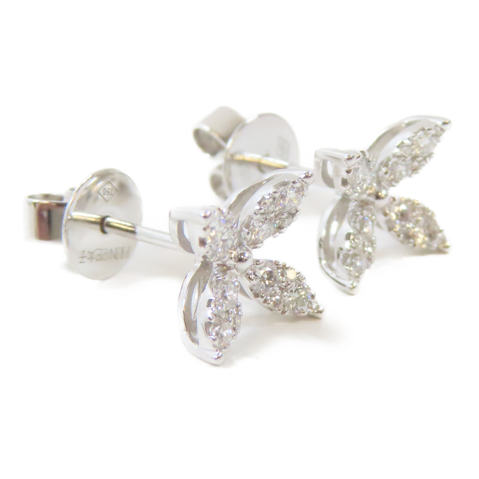JEWELRY 18K白金Diamond Earring 0.38ct鑽石耳環