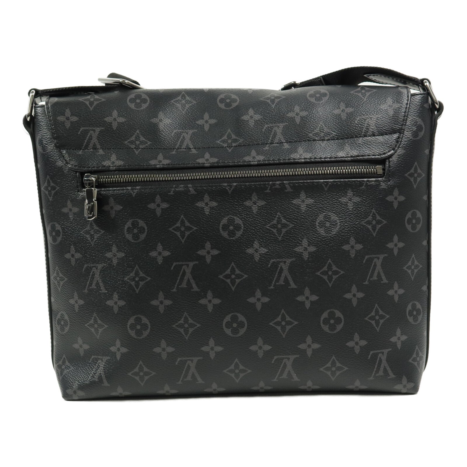 LOUIS VUITTON Monogram Eclipse District MM NM肩背袋