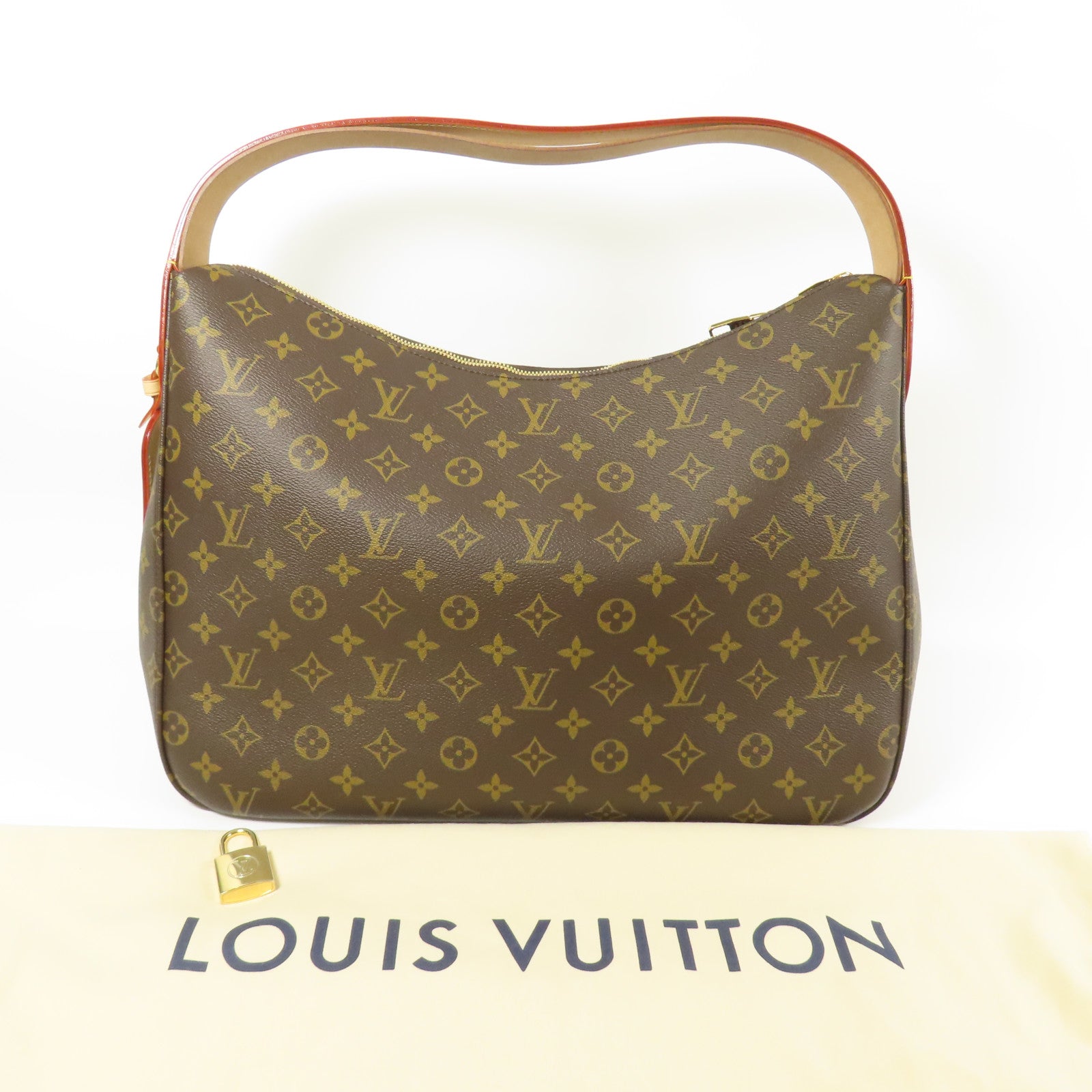LOUIS VUITTON Monogram Slouchy MM金扣肩背袋
