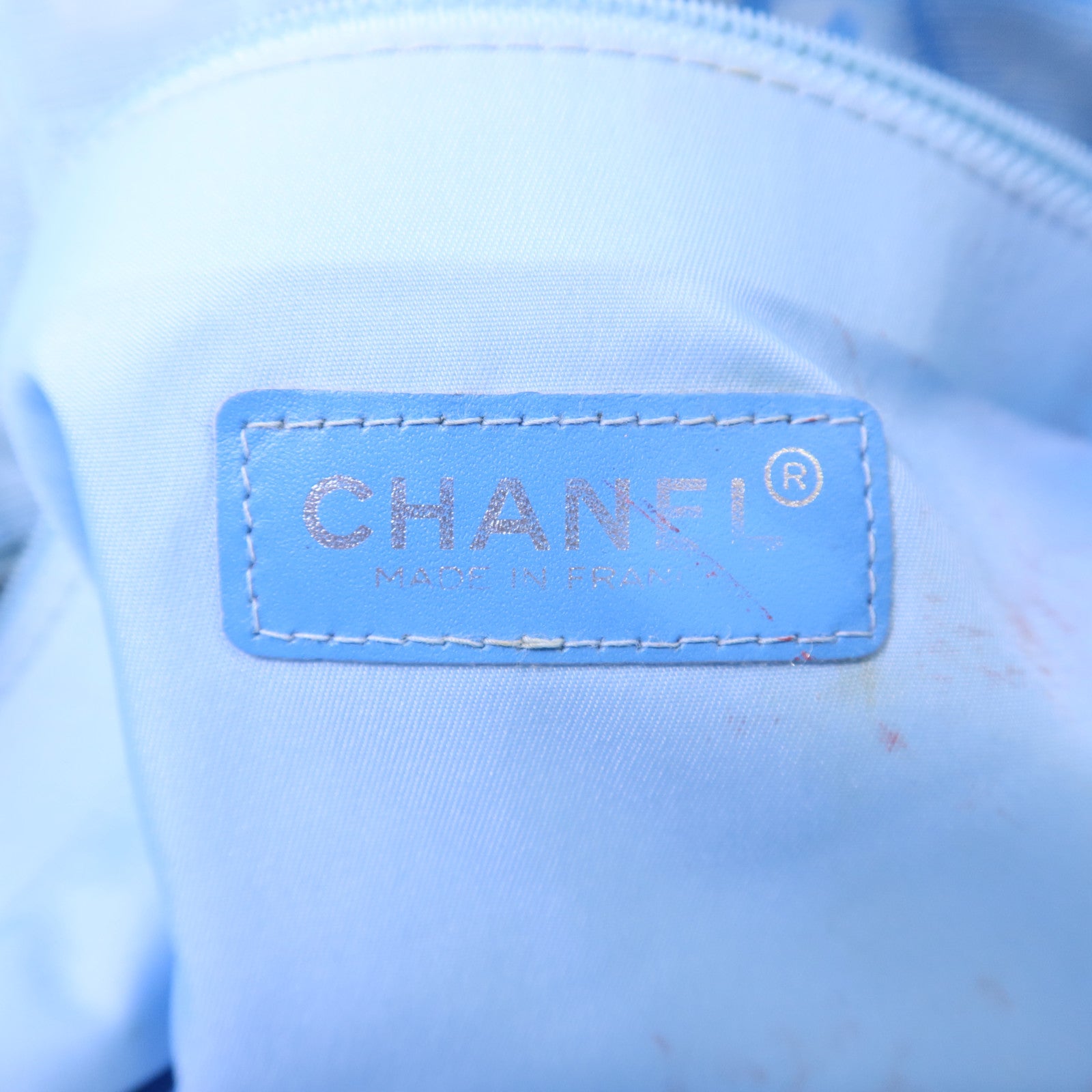 CHANEL 尼龍Travel Line Tote Bag銀扣手挽袋