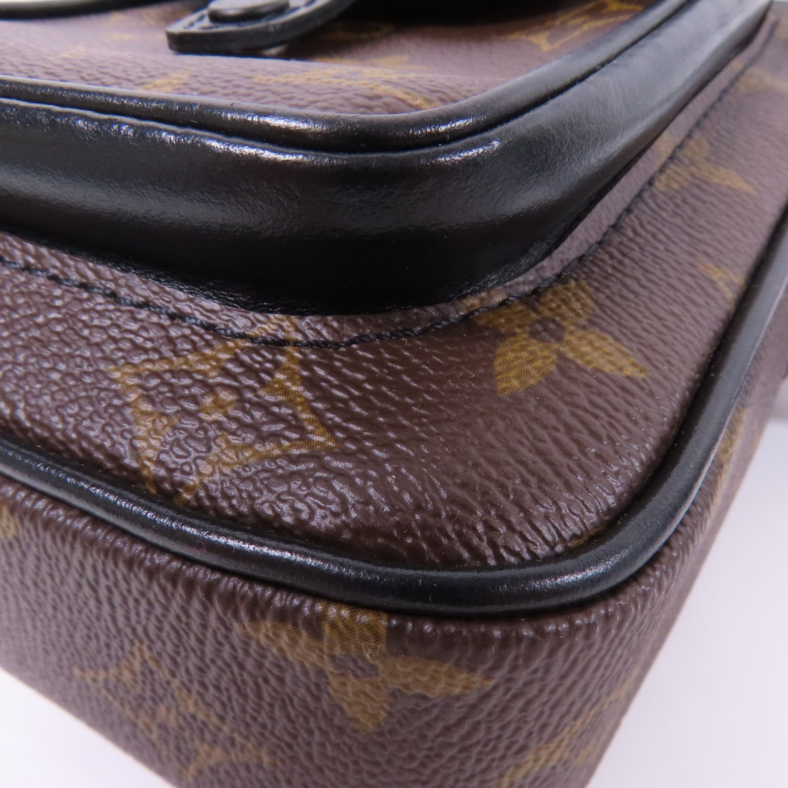 LOUIS VUITTON Monogram Macassar Christopher Wearable Wallet肩背袋