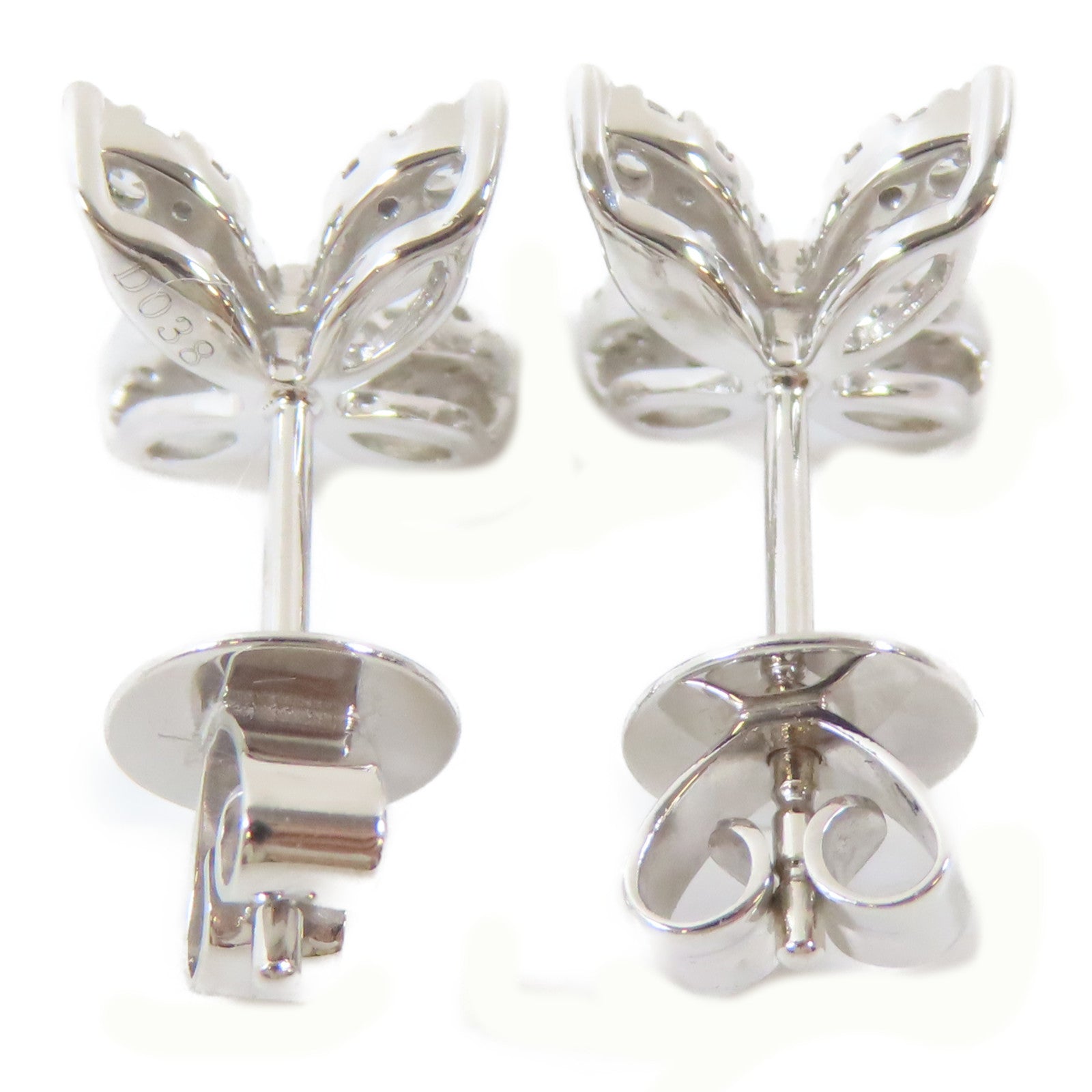 JEWELRY 18K白金Diamond Earring 0.38ct鑽石耳環