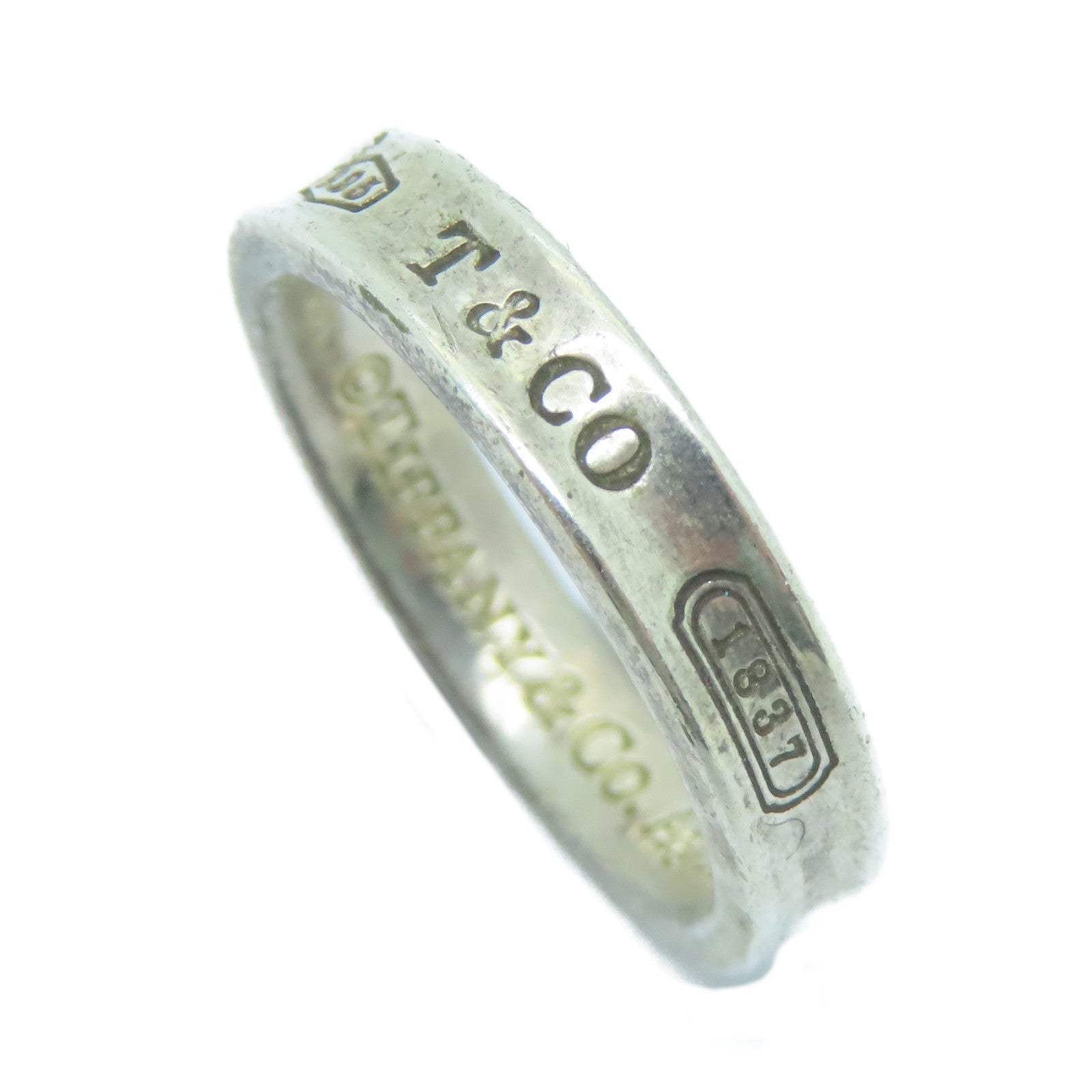 TIFFANY＆CO 【激減優惠】925純銀Ring Ag925戒指US#5.75