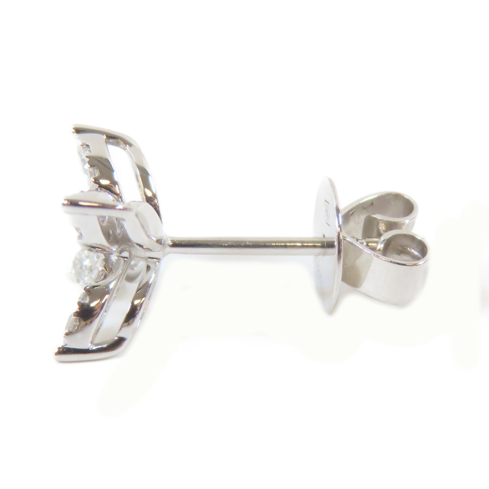 JEWELRY 18K白金Diamond Earring 0.38ct鑽石耳環