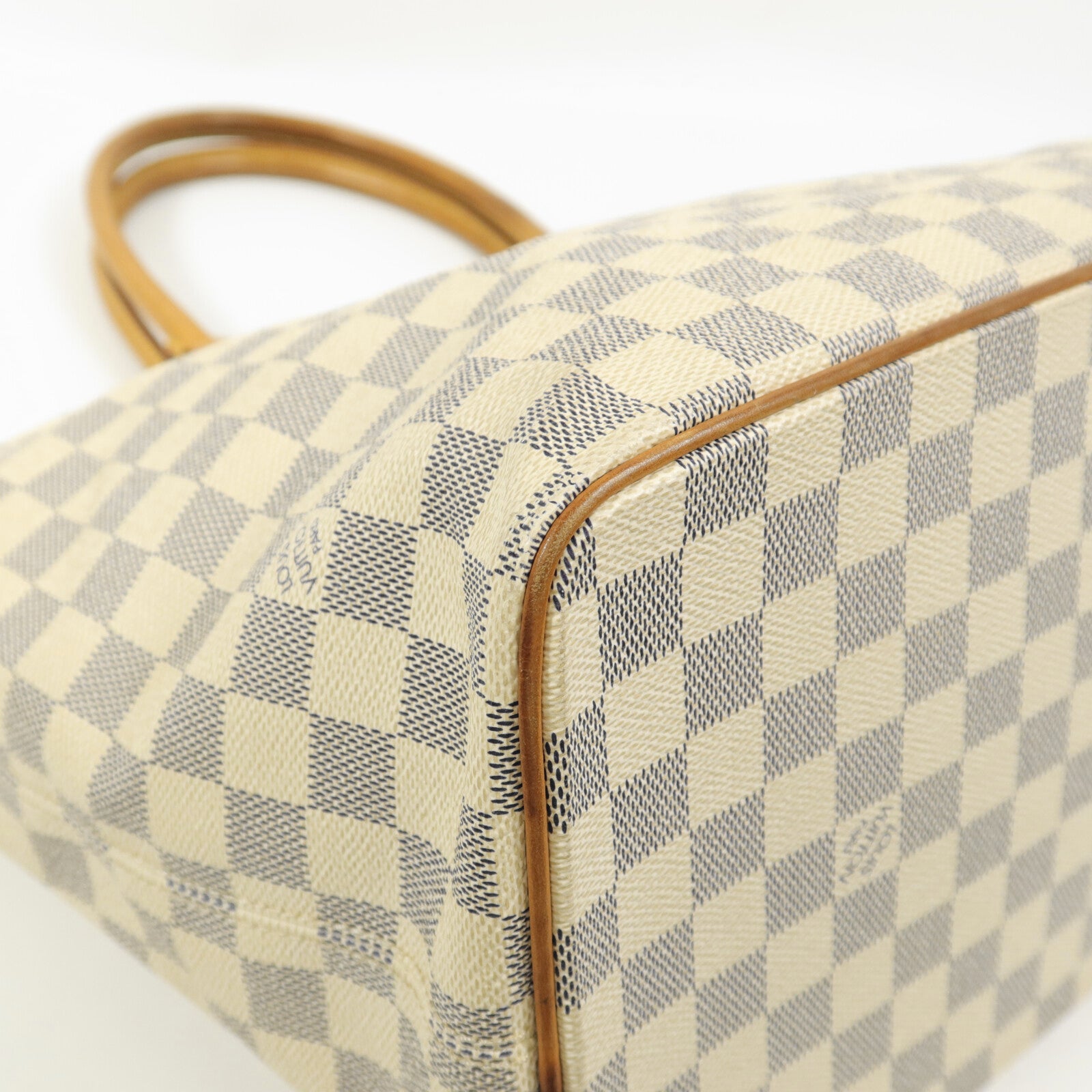 LOUIS VUITTON Damier Azur Saleya MM手挽袋