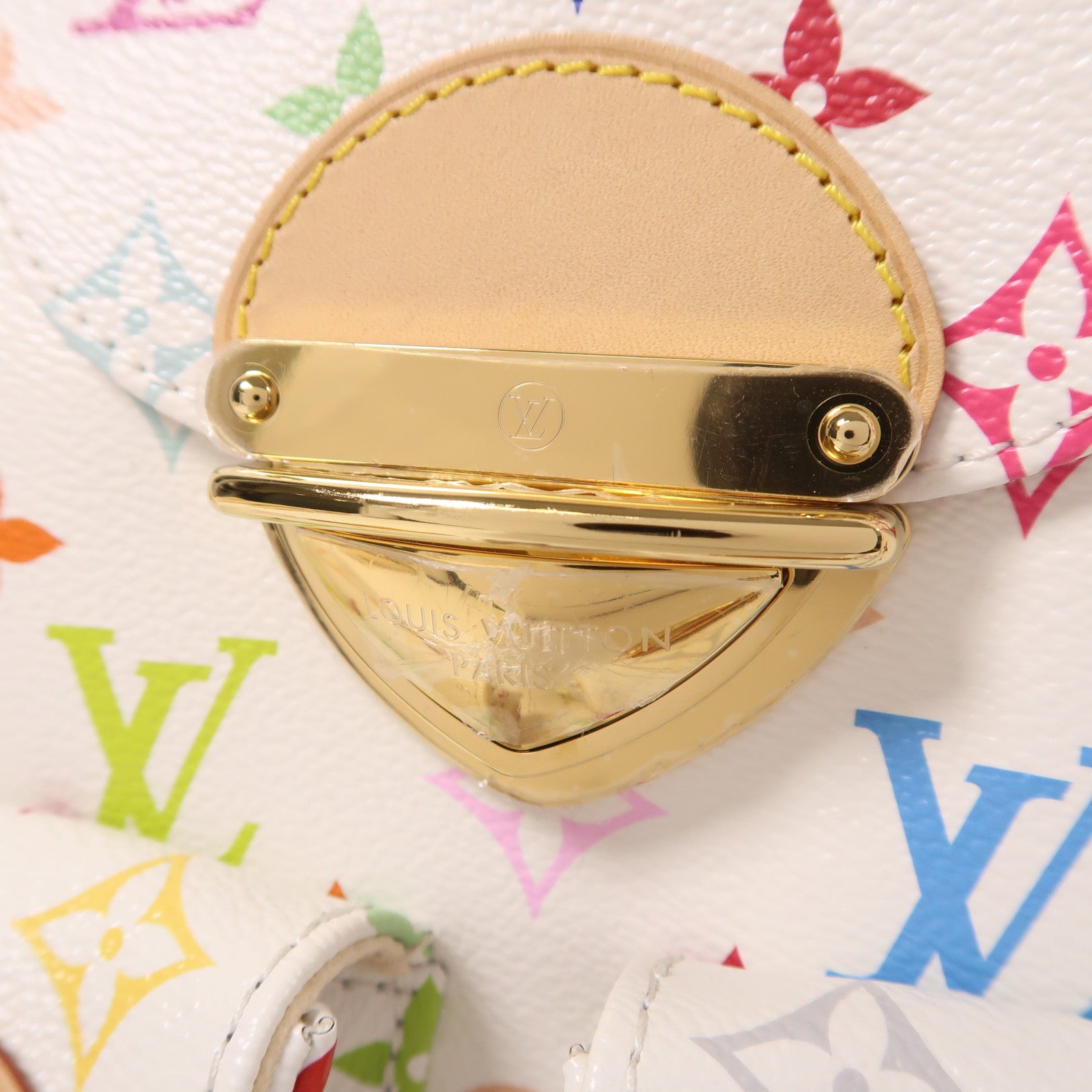 LOUIS VUITTON Monogram Multicolore LV x TM Venice金扣背包