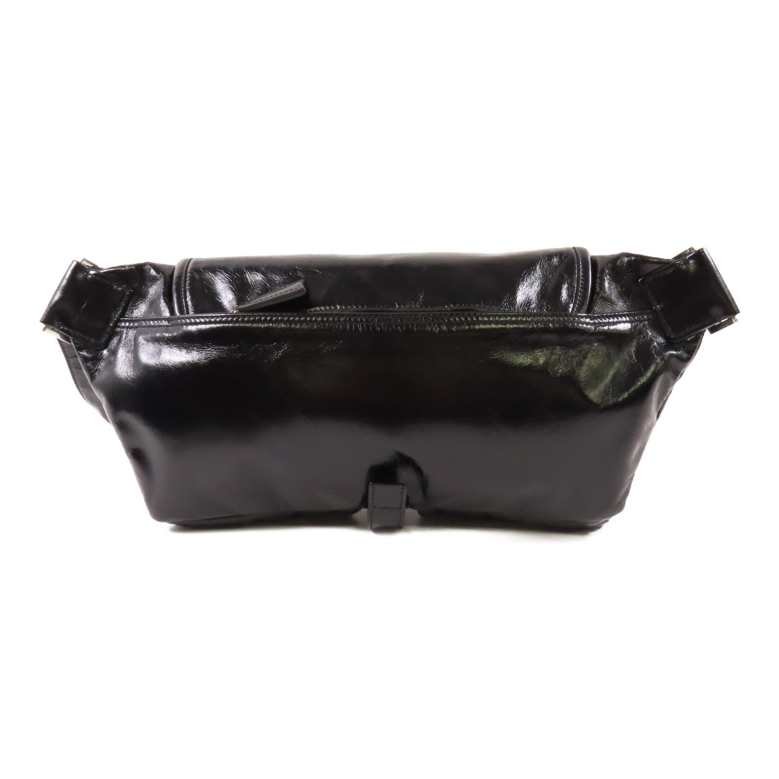 PRADA 牛皮皮革Shoulder Bag銀扣肩背袋