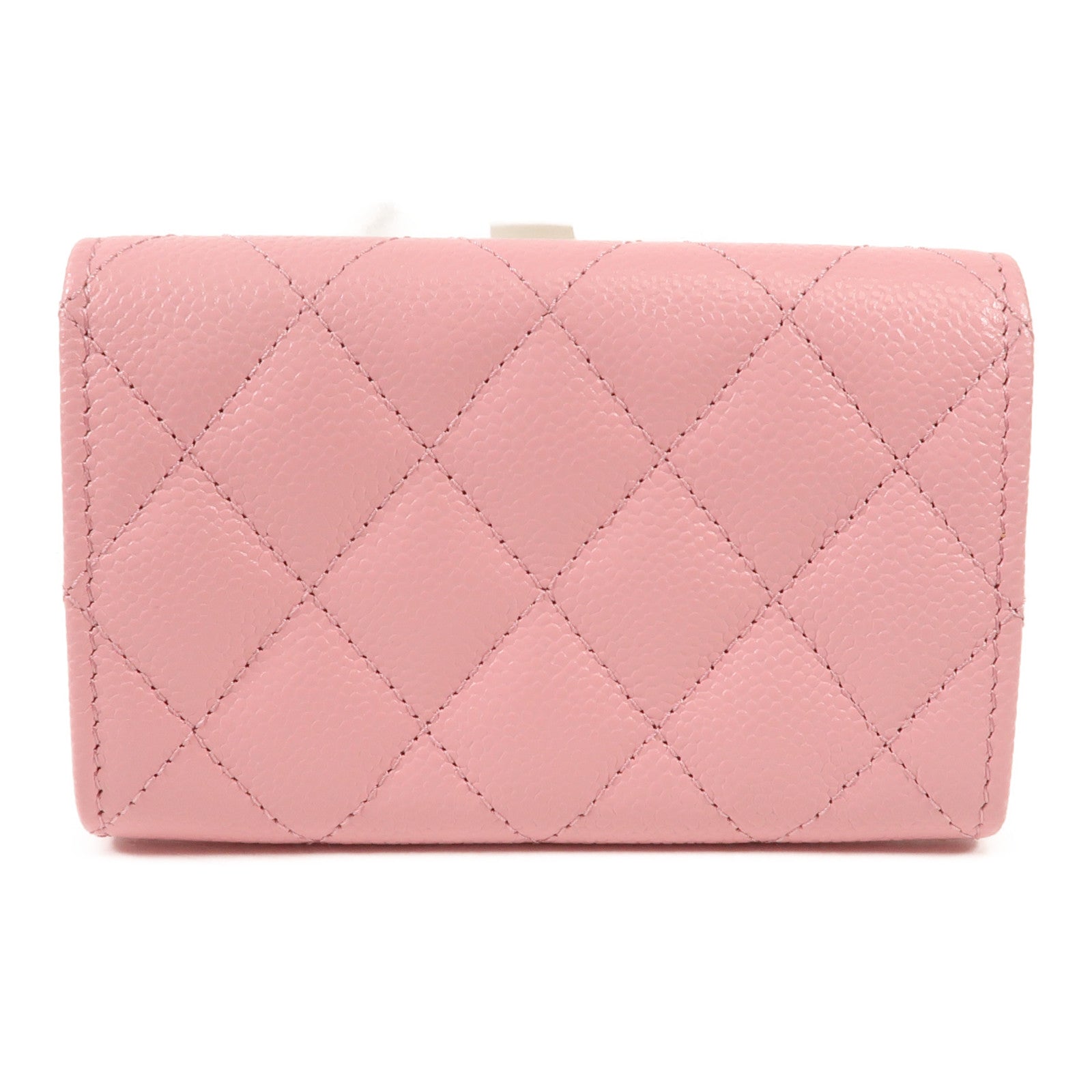 CHANEL 牛皮皮革Card Case金扣卡片套