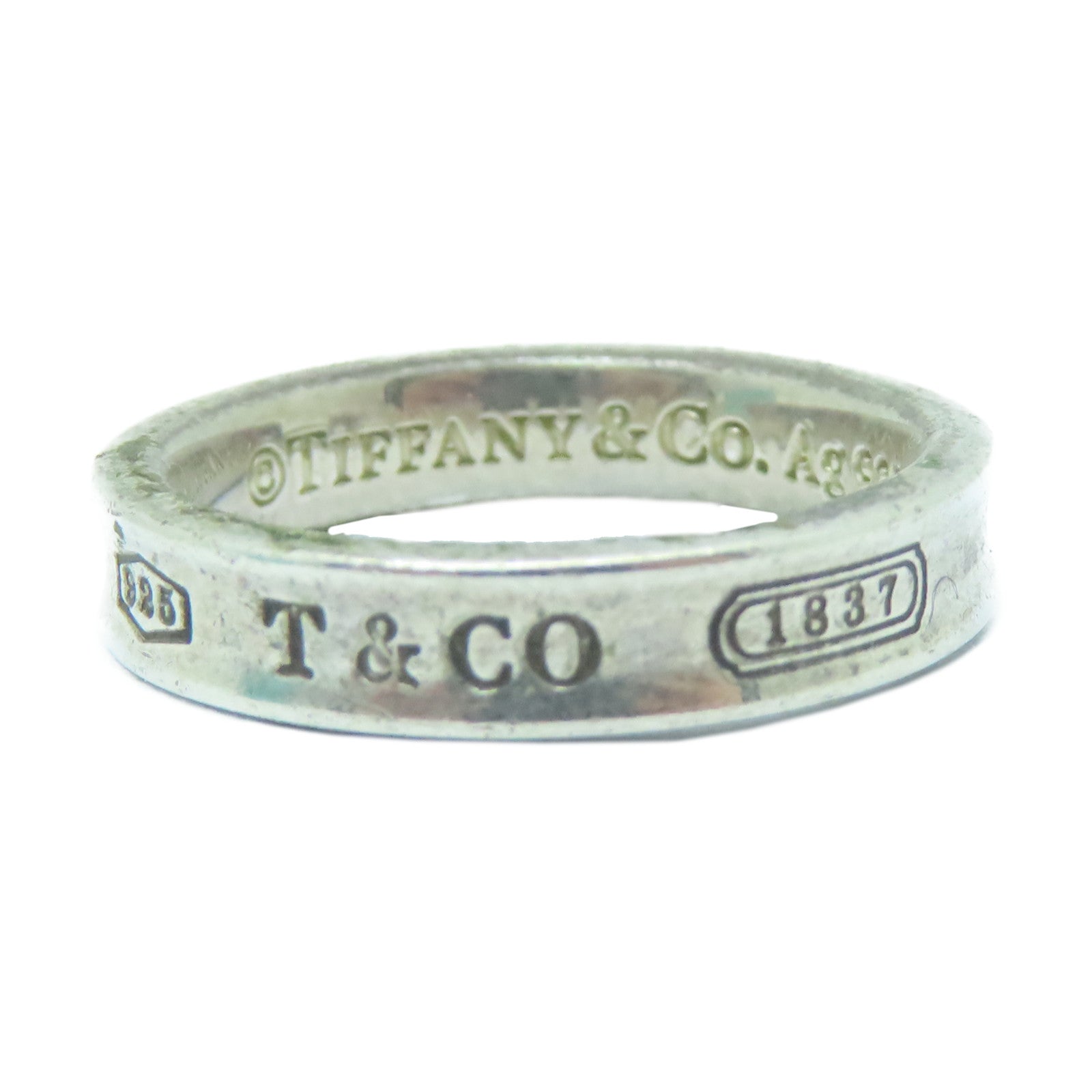 TIFFANY＆CO 【激減優惠】925純銀Ring Ag925戒指US#5.75