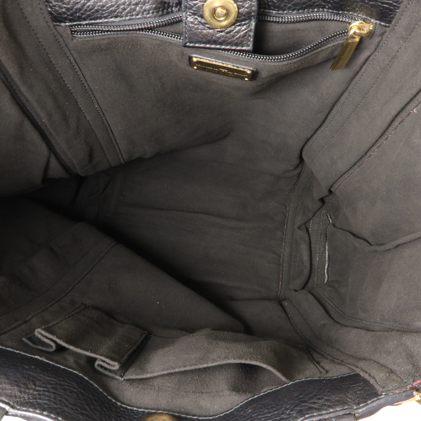 Salvatore Ferragamo 牛皮皮革Gancini手挽袋