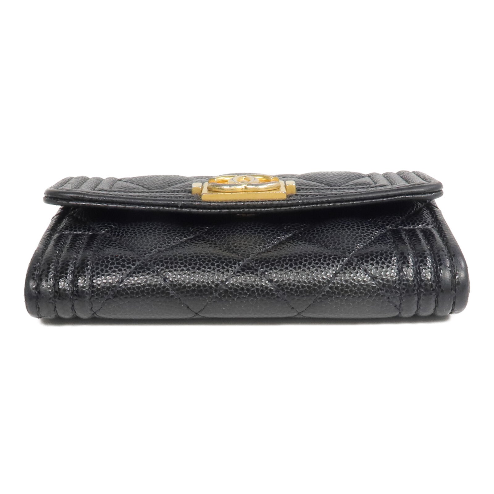 CHANEL 牛皮皮革Boy Card Case卡片套