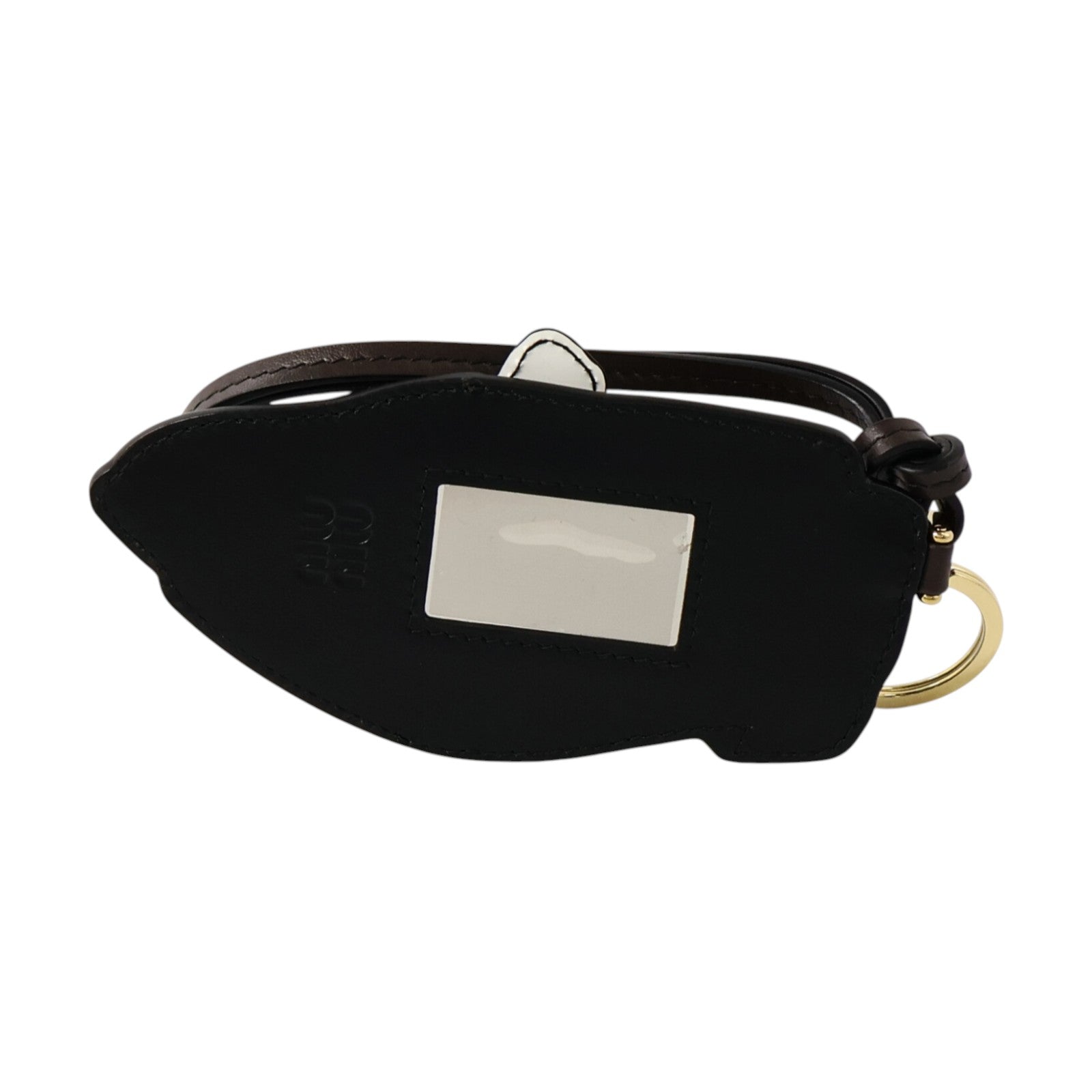 Miu Miu 牛皮皮革Penny Loafer Charm Keychain鎖匙扣