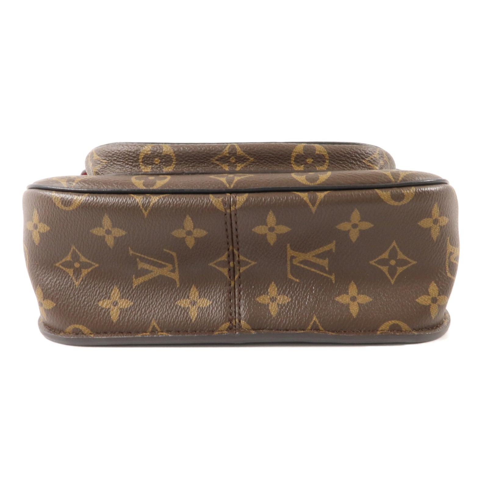 LOUIS VUITTON Monogram Passy金扣肩背袋棕色