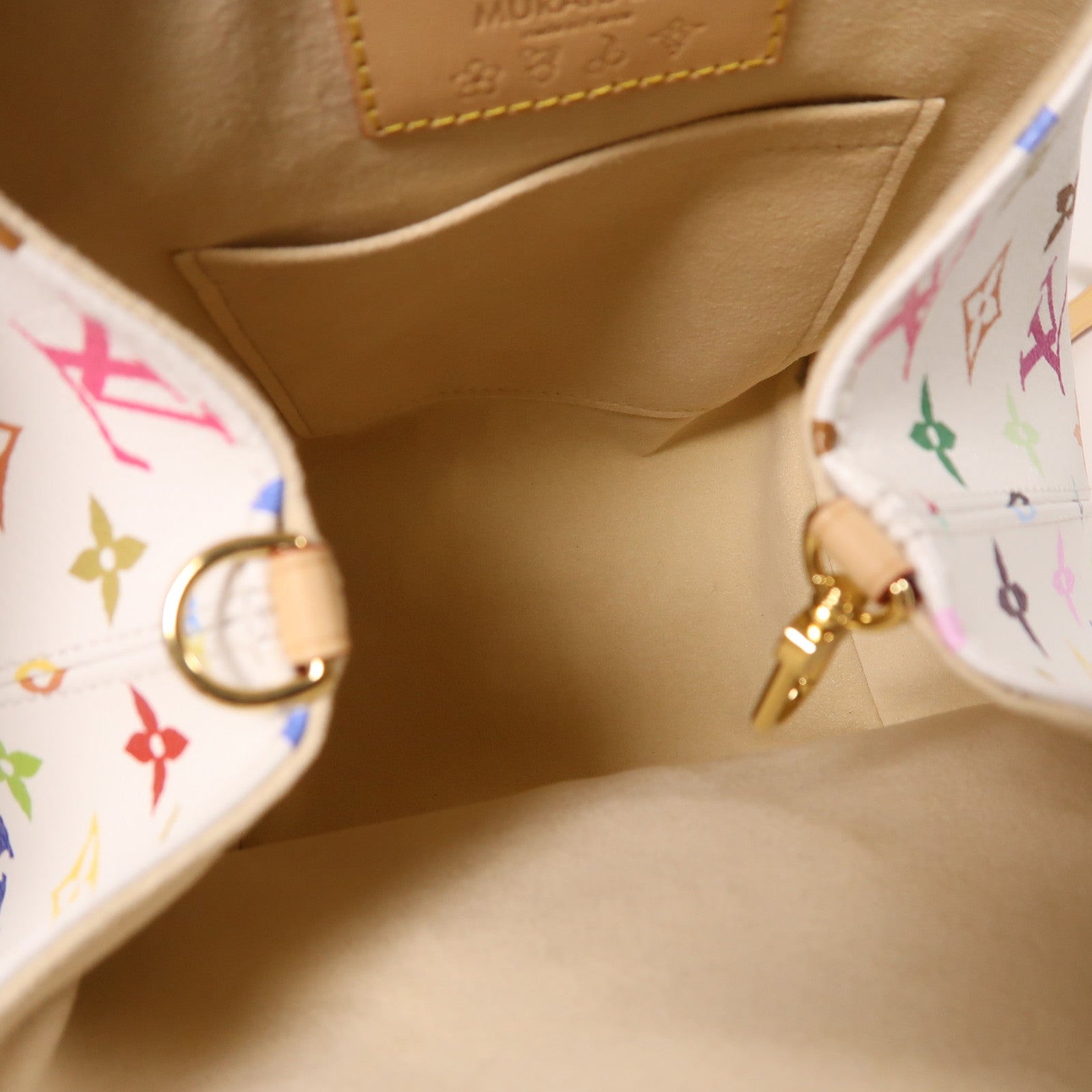 LOUIS VUITTON Monogram Multicolore LV x TM Venice金扣背包