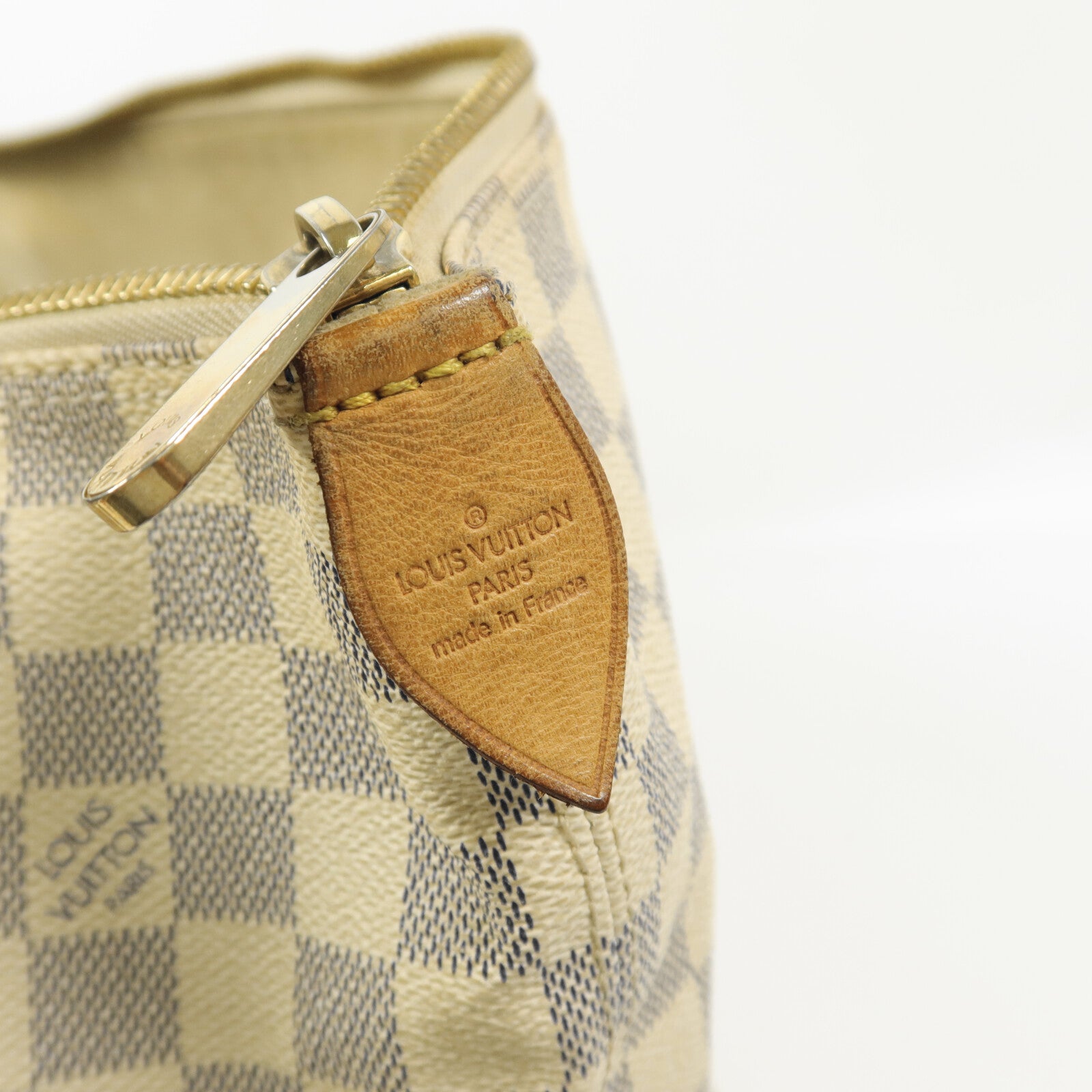 LOUIS VUITTON Damier Azur Saleya MM手挽袋