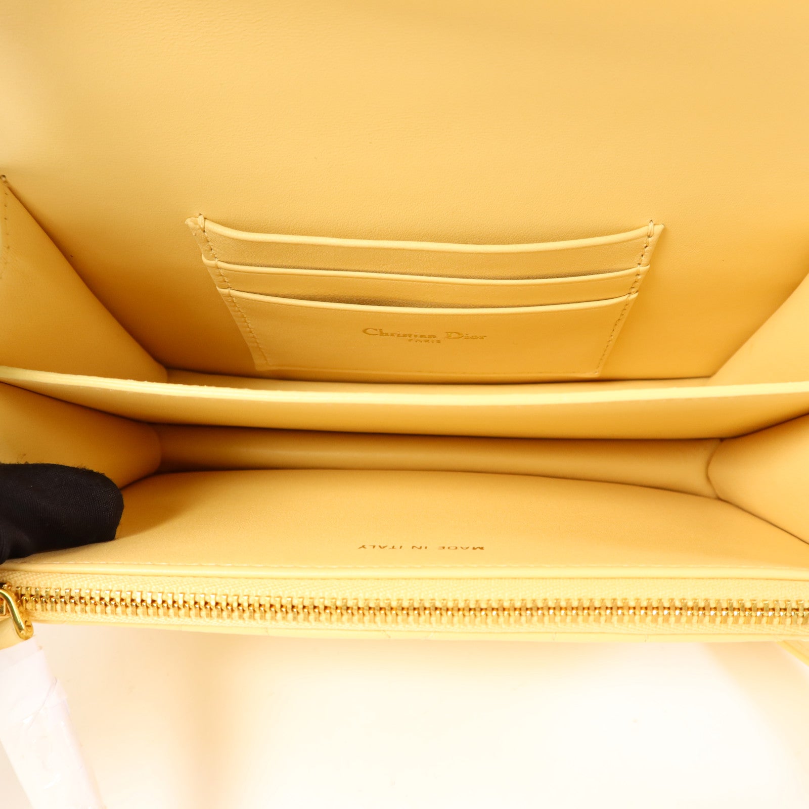 Dior 羊皮皮革Miss Caro金扣鏈帶肩背袋