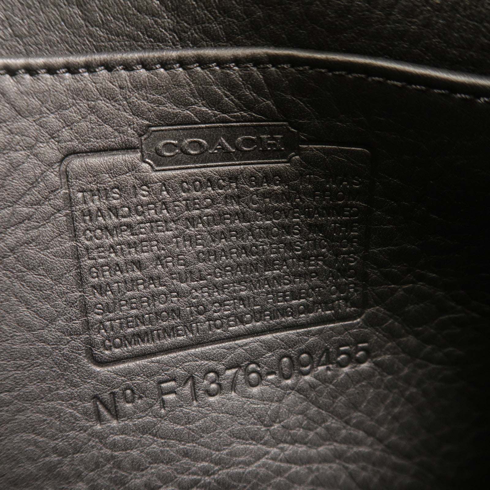 COACH 牛皮皮革Shoulder Bag肩背袋
