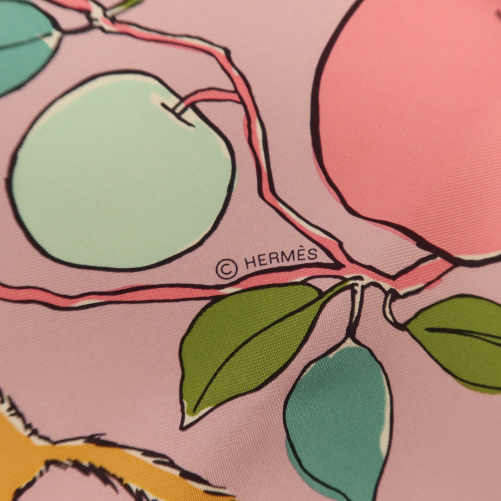 HERMES 絲質Scarf 90x90cm絲巾