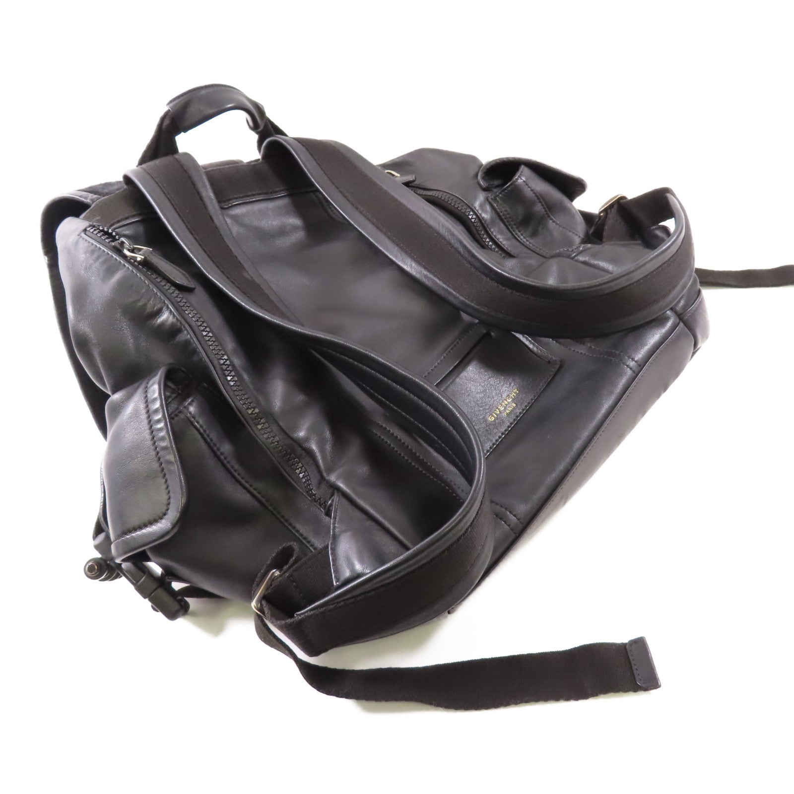 GIVENCHY 馬毛/牛皮皮革Backpack背包