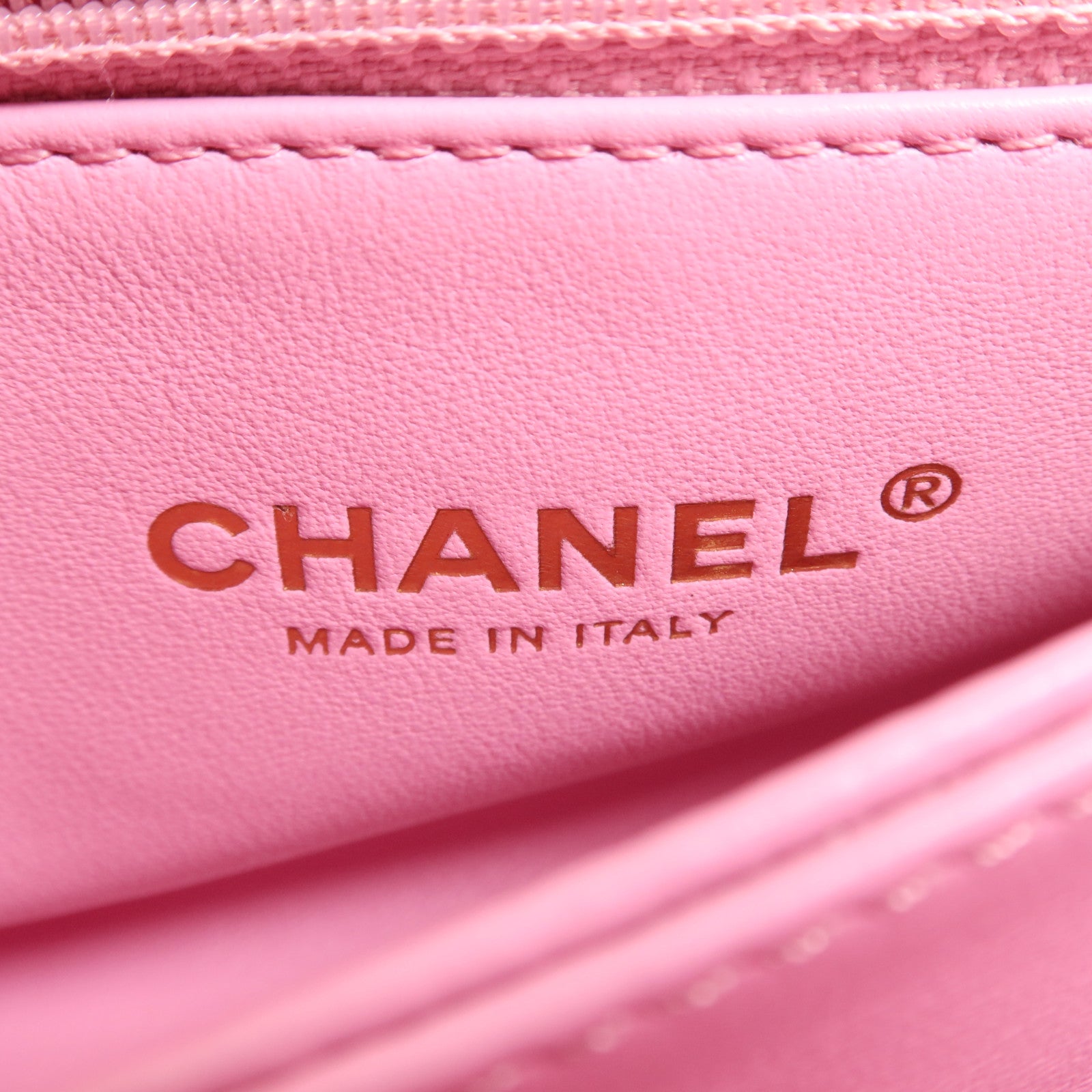 CHANEL 牛皮皮革Coco Handle金扣鏈帶肩背袋